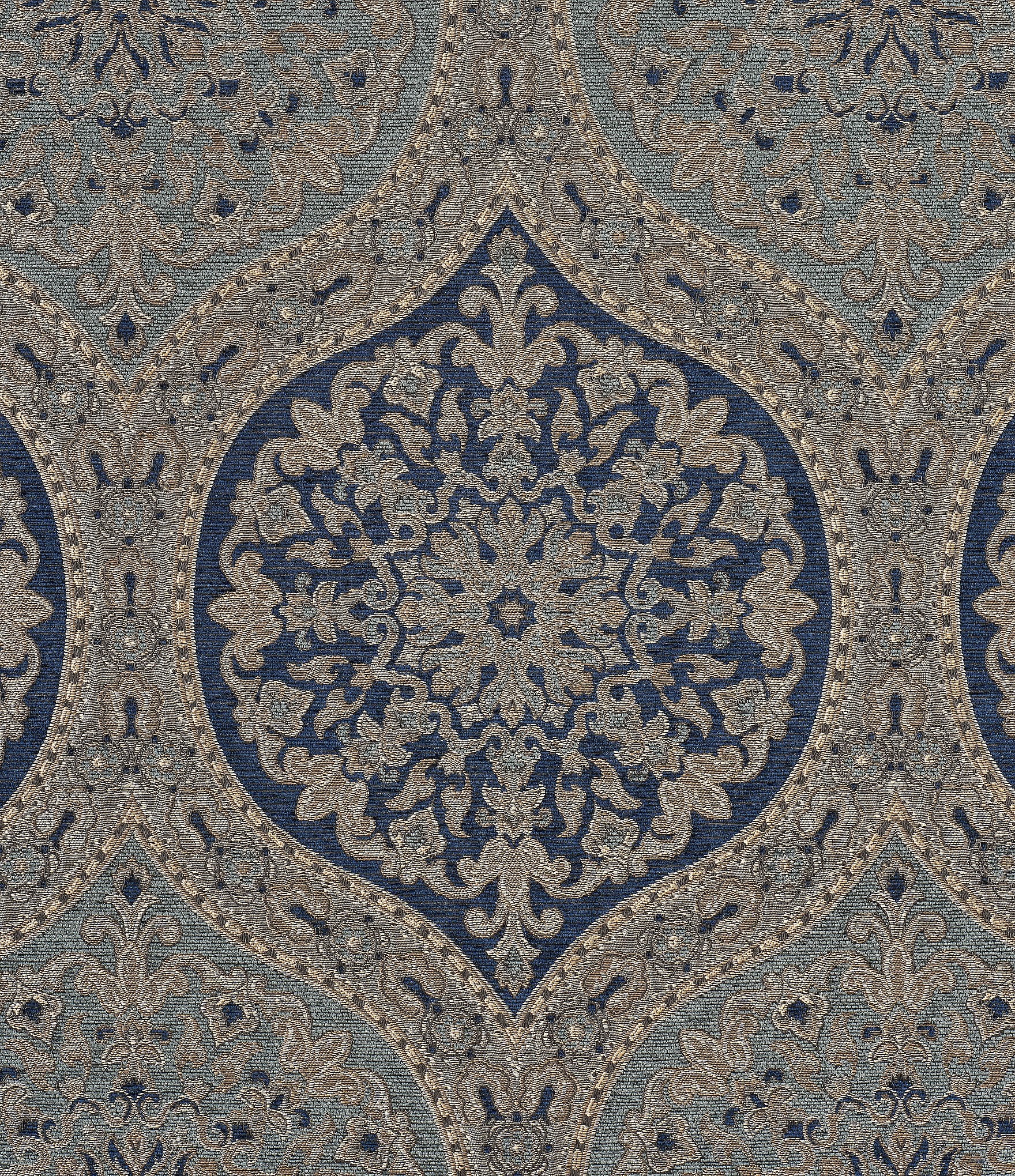 J. Queen New York Botticelli Woven Medallion Window Treatments