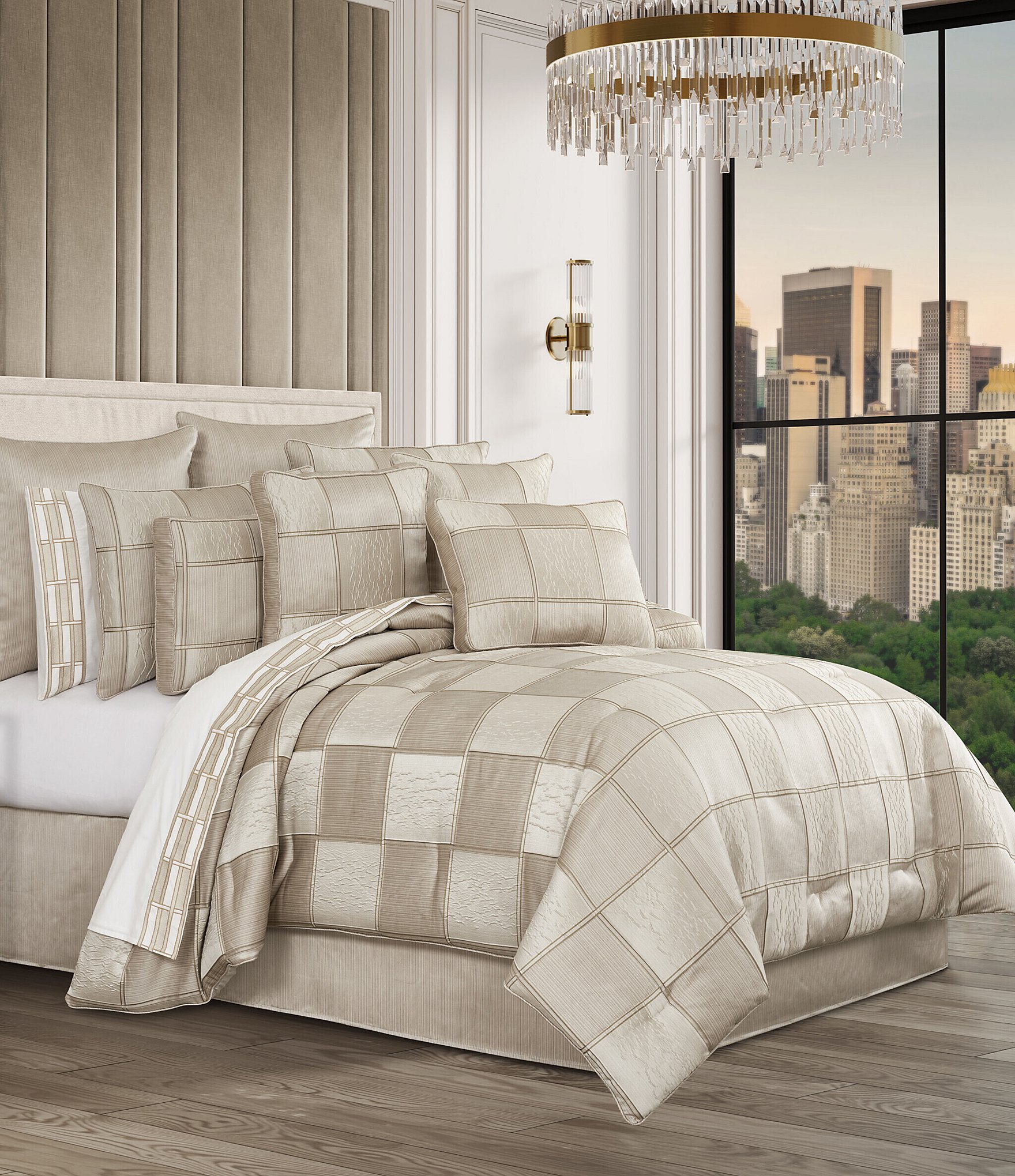 J. Queen New York Brando Reversible Oversized Reading Bolster Pillow