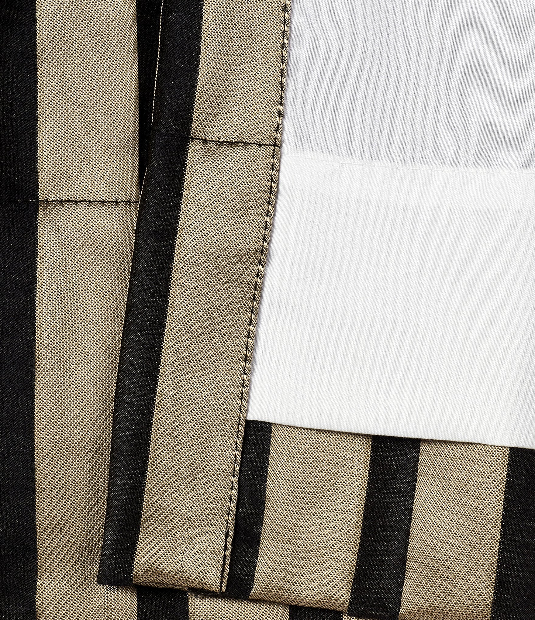 J. Queen New York Calvari Vertical Stripe Satin Window Treatment