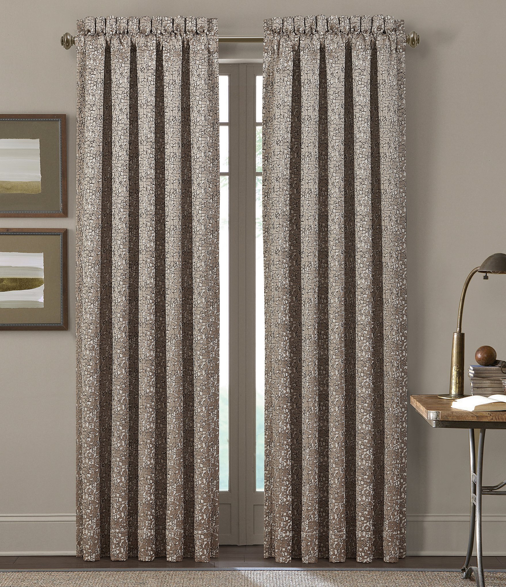 J. Queen New York Cracked Ice Window Treatments