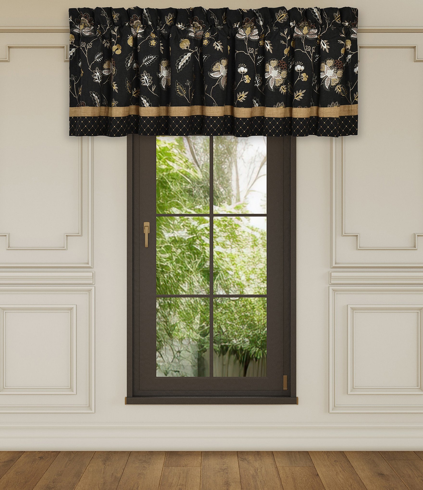 J. Queen New York Garden Dreams Embroidered Window Treatments