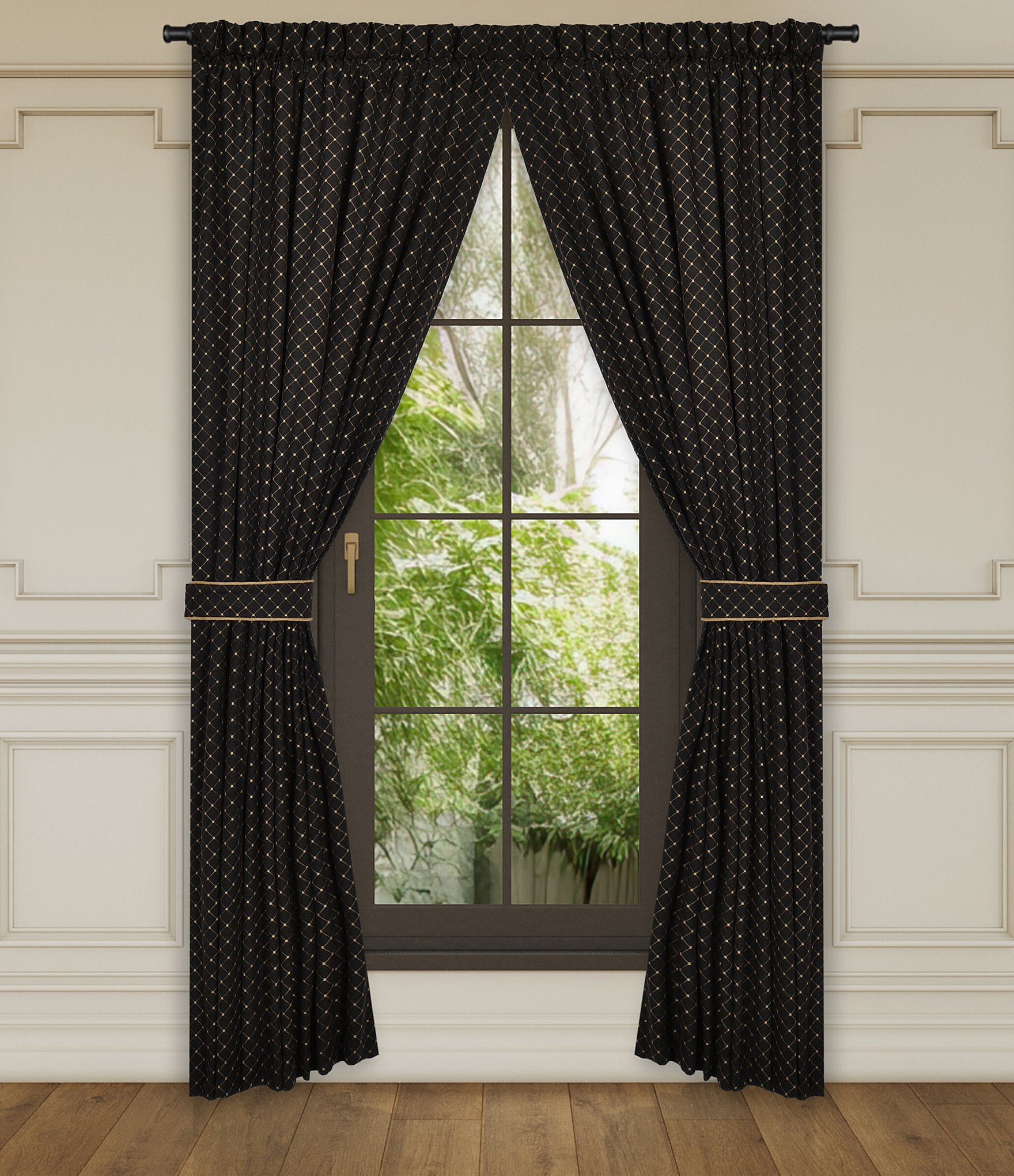 J. Queen New York Garden Dreams Embroidered Window Treatments