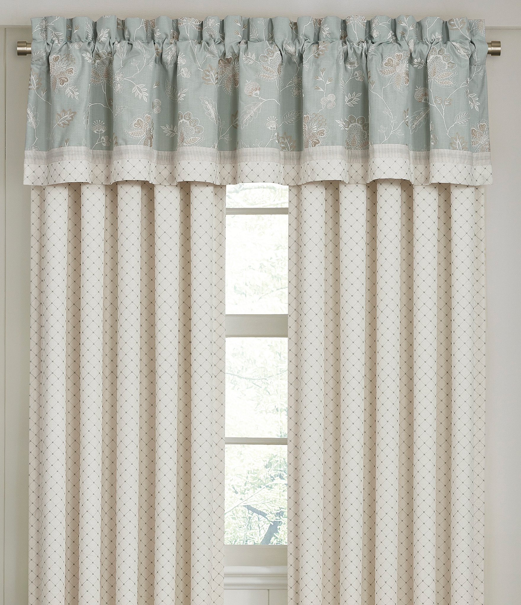 J. Queen New York Garden View Window Valance