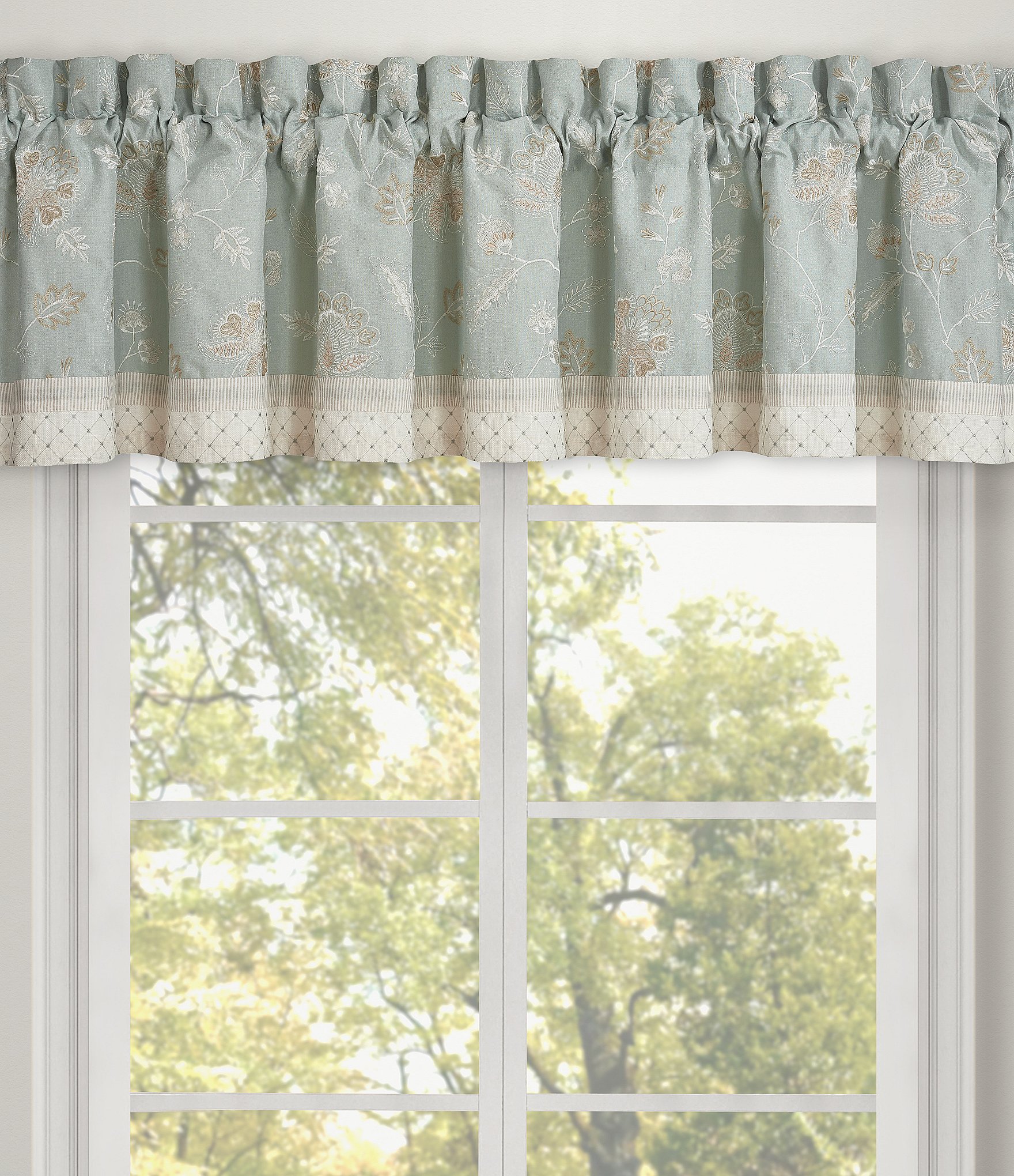 J. Queen New York Garden View Window Valance
