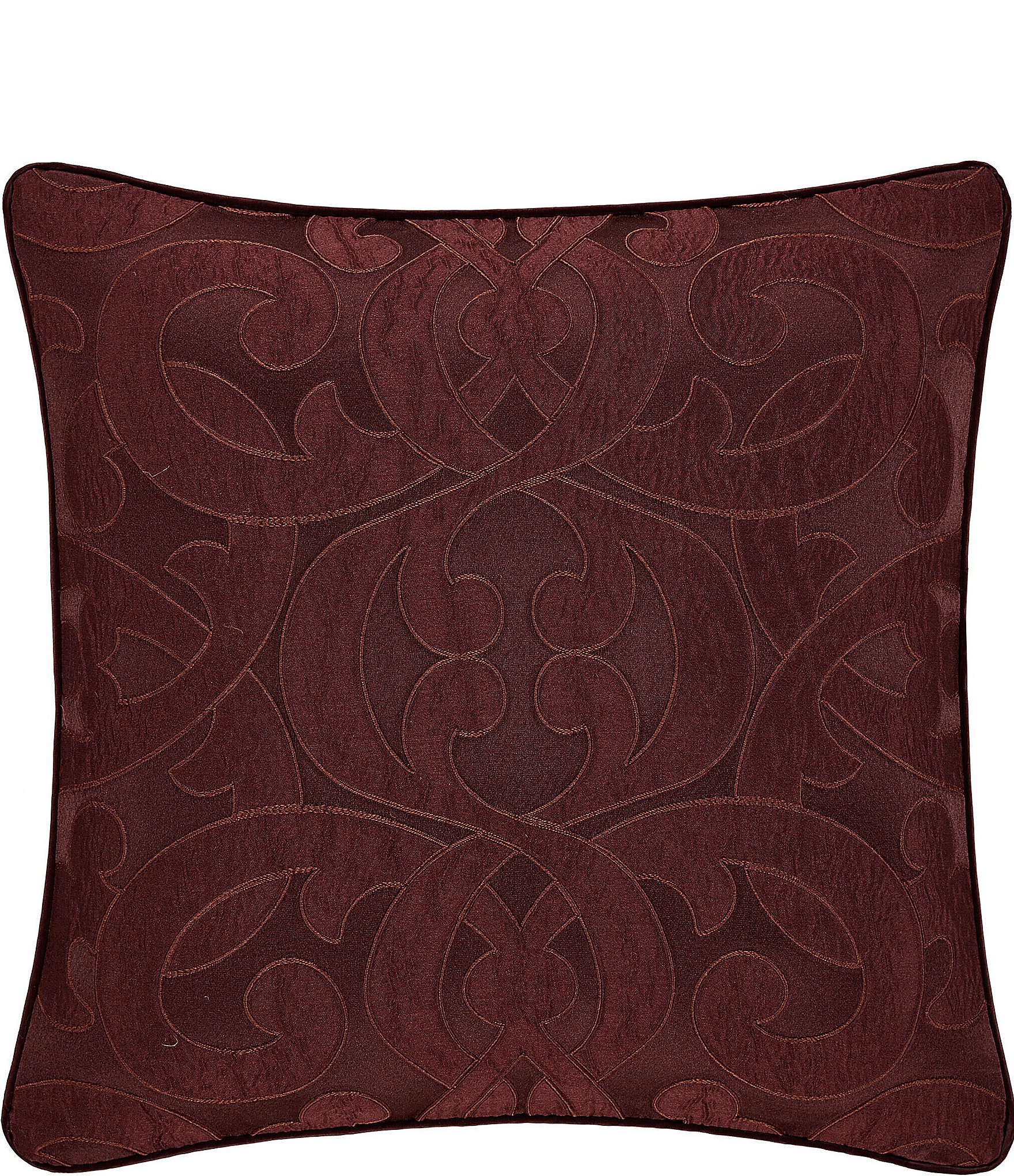 J. Queen New York La Boheme Damask Square Pillow