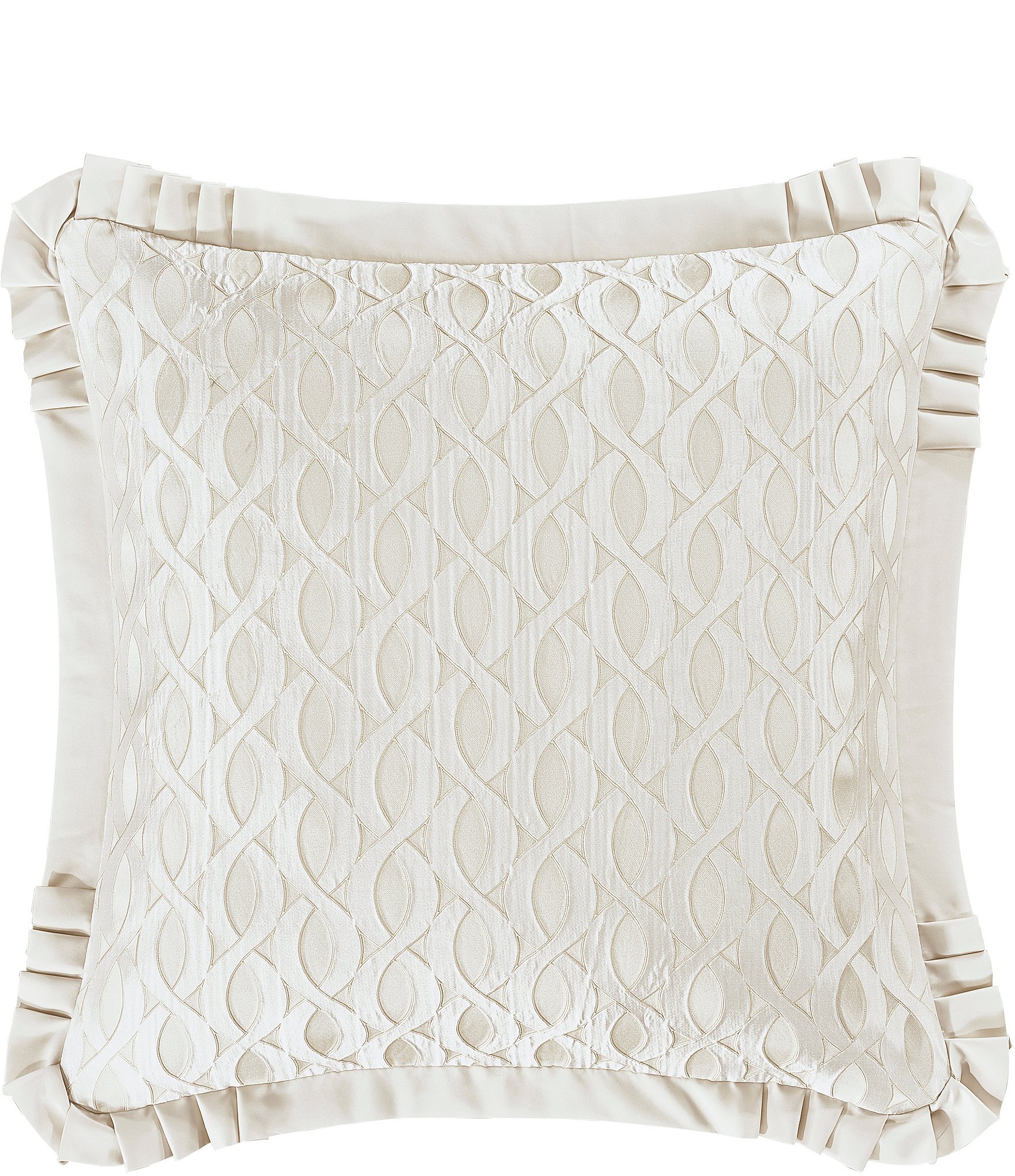 J. Queen New York La Boheme Geometric Pattern Euro Sham