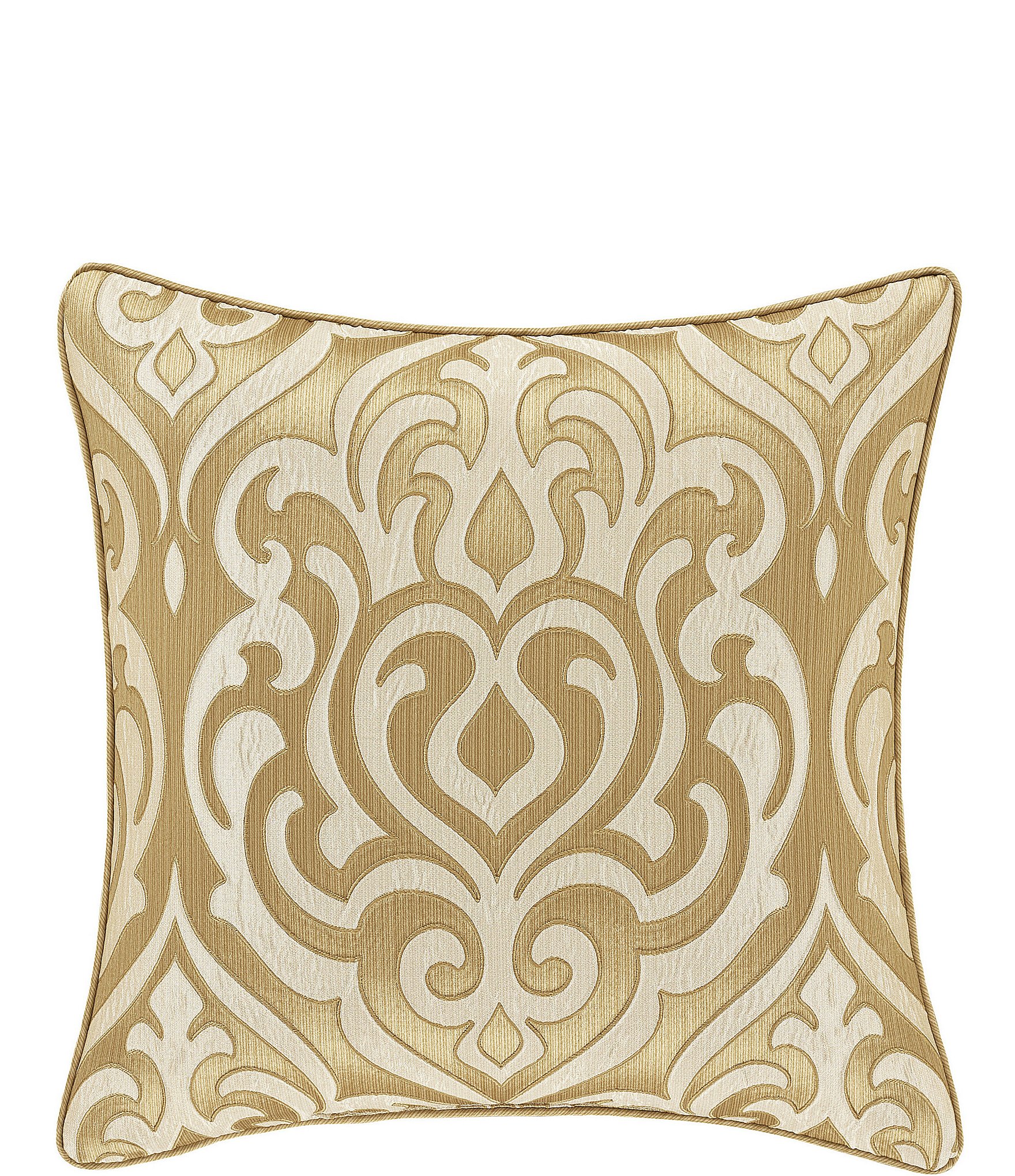Waterford Ansonia Decorative Pillows Set of 3 - Ivory, Gold
