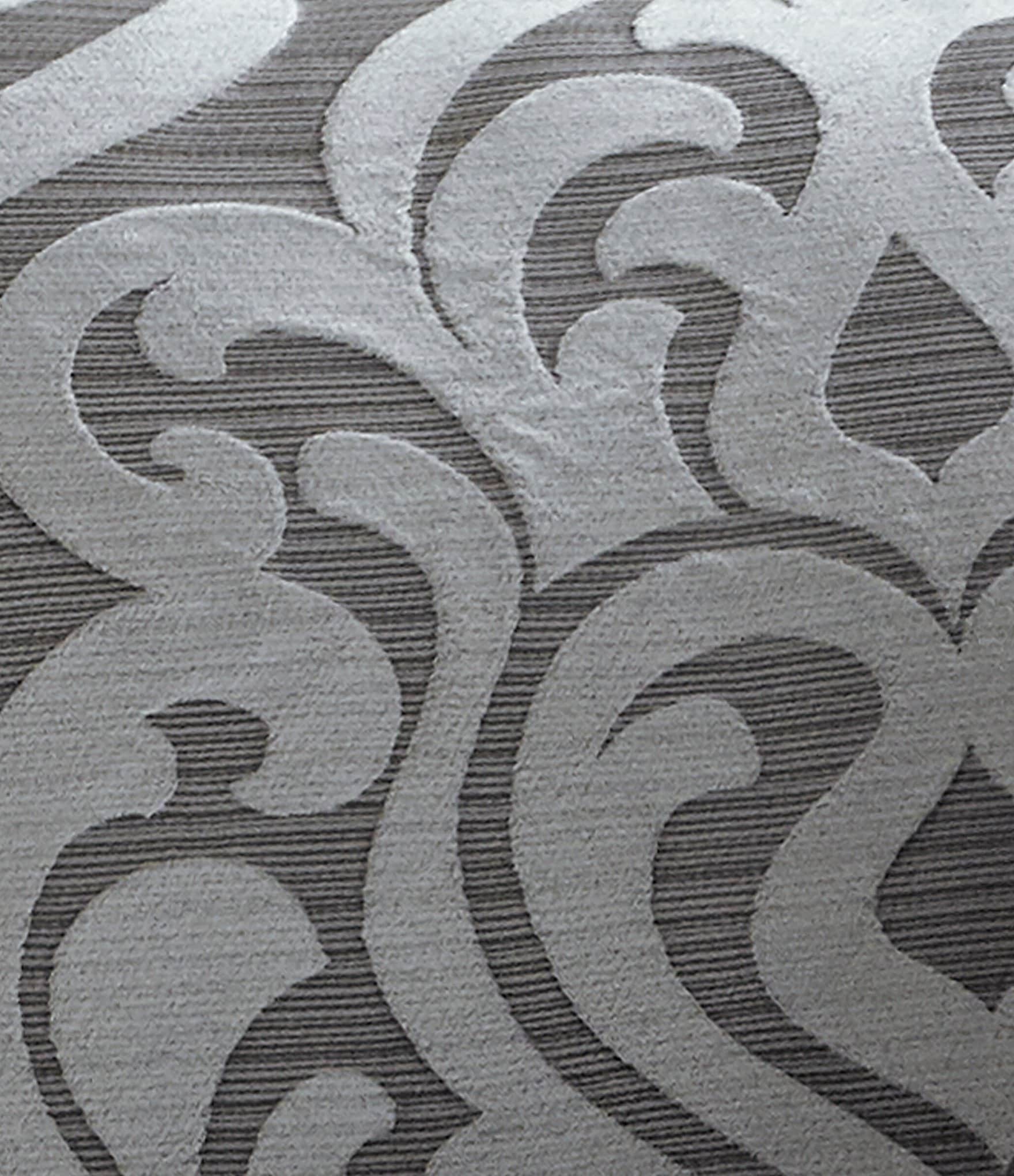 J. Queen New York Luxembourg Iron Gate Damask Window Valance