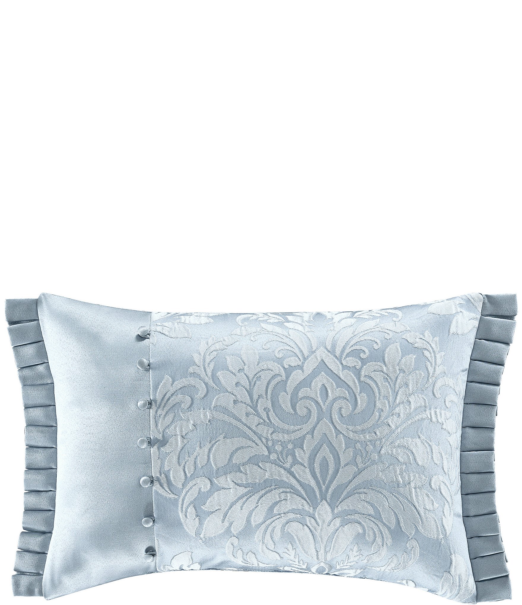 J. Queen New York Malita Powder Blue Boudoir Decorative Throw Pillow