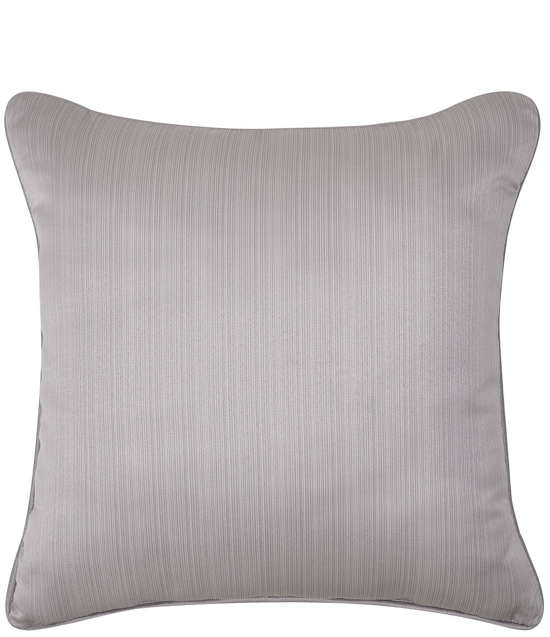 J. Queen New York Mary Woven Damask 20#double; Square Decorative Throw Pillow