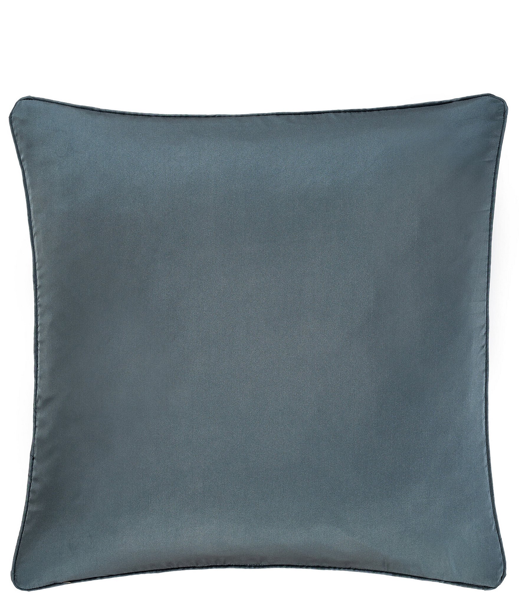 J. Queen New York Monroe Woven Medallion Border Design Reversible Euro Pillow Sham