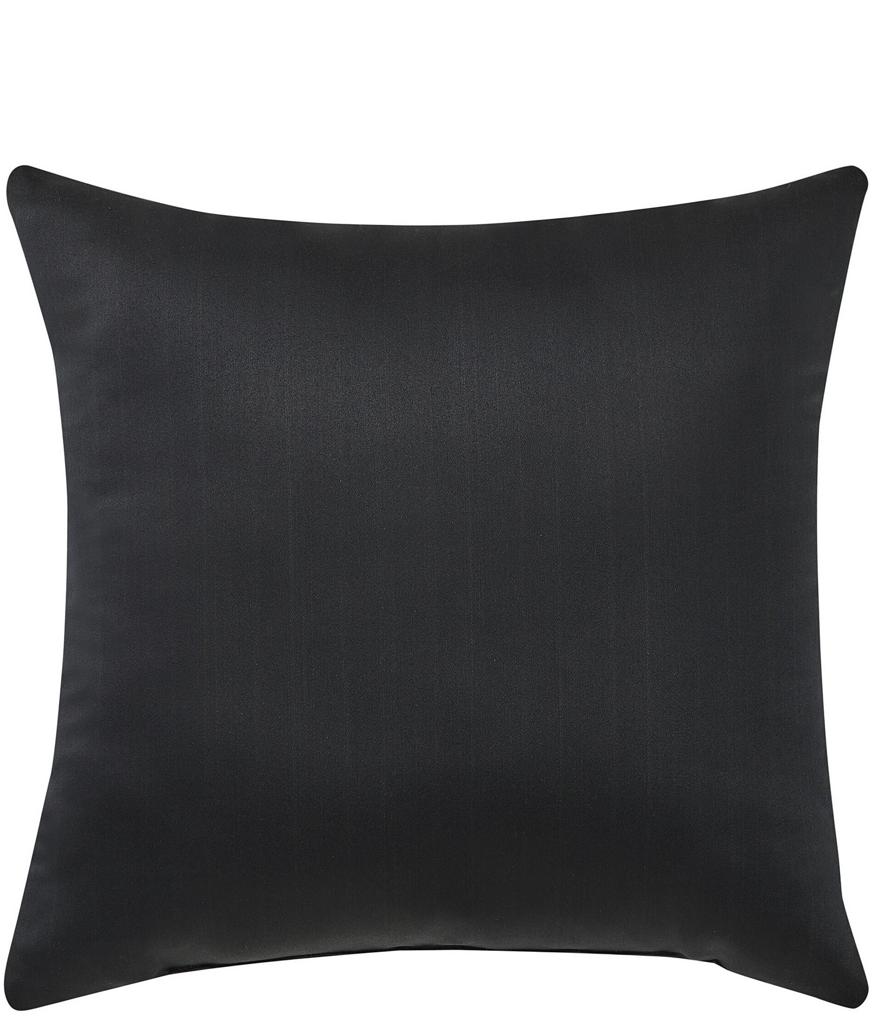 J. Queen New York Parallel Abstract Wave Embroidered Pattern Decorative Square Pillow