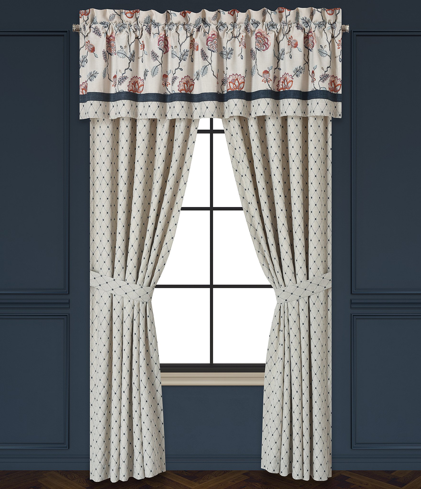 J. Queen New York Parkview Linen Window Treatment
