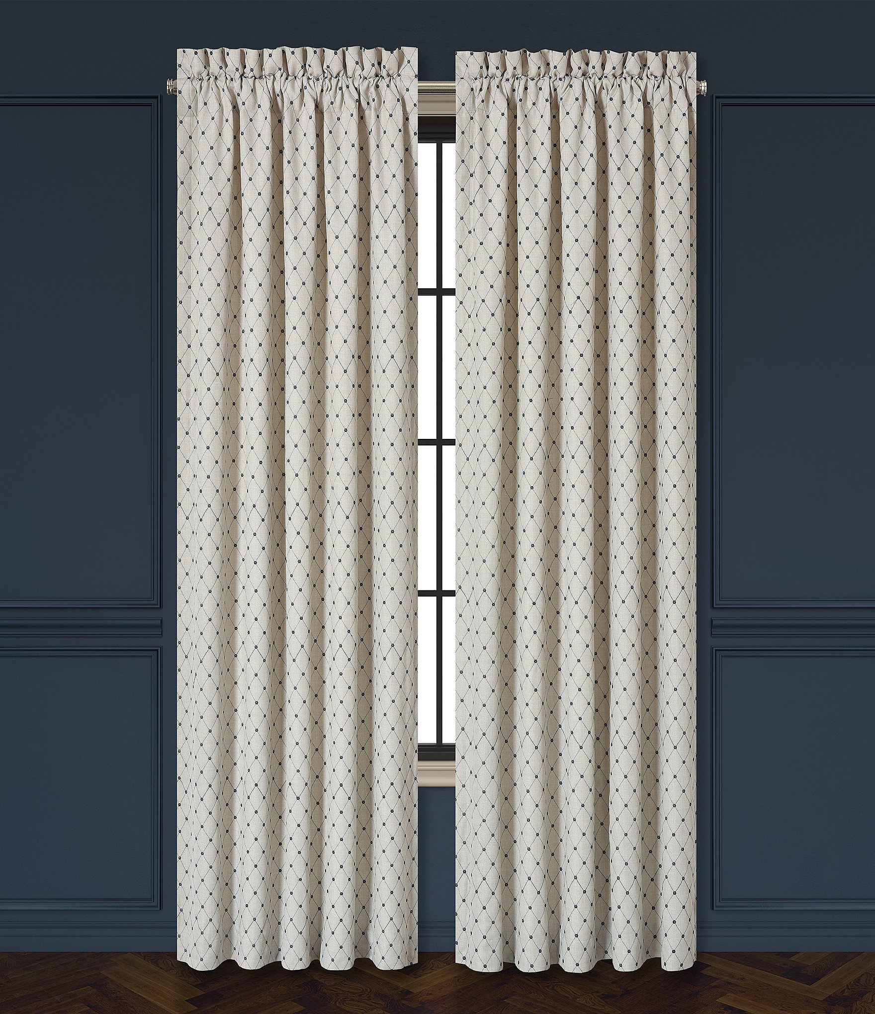 J. Queen New York Parkview Linen Window Treatment