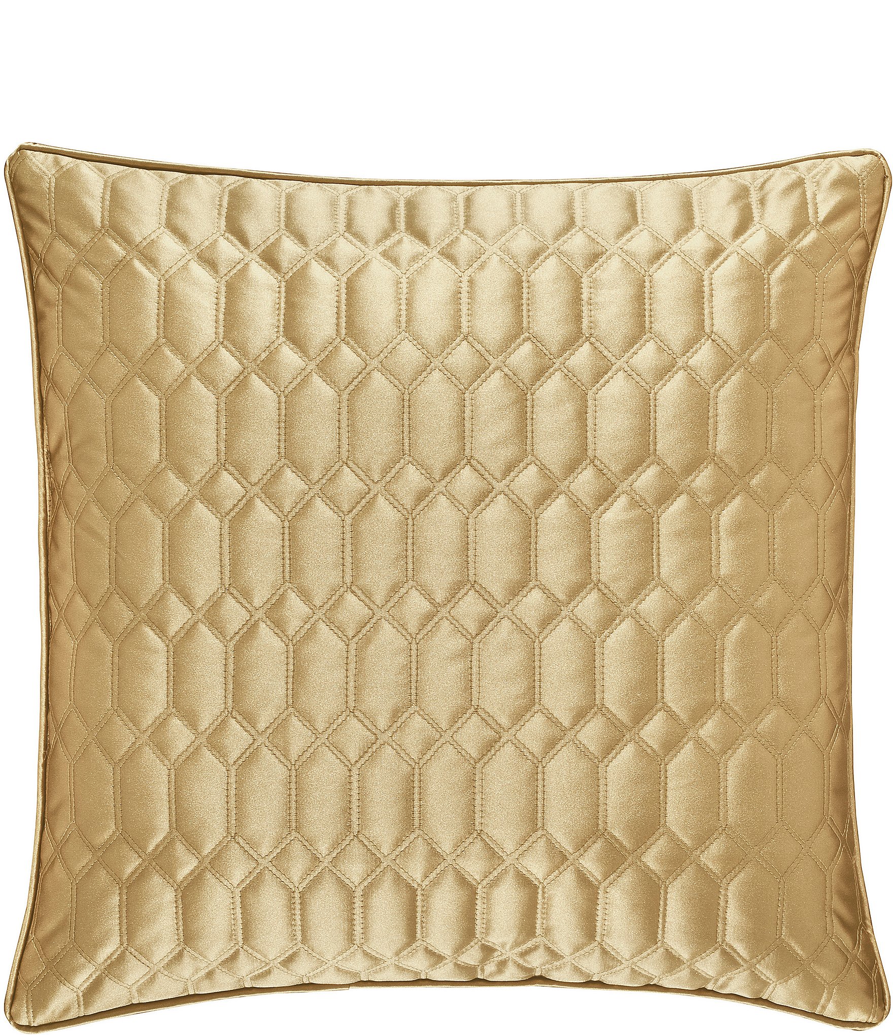 J. Queen New York Satinique Silky Quilted Euro Sham