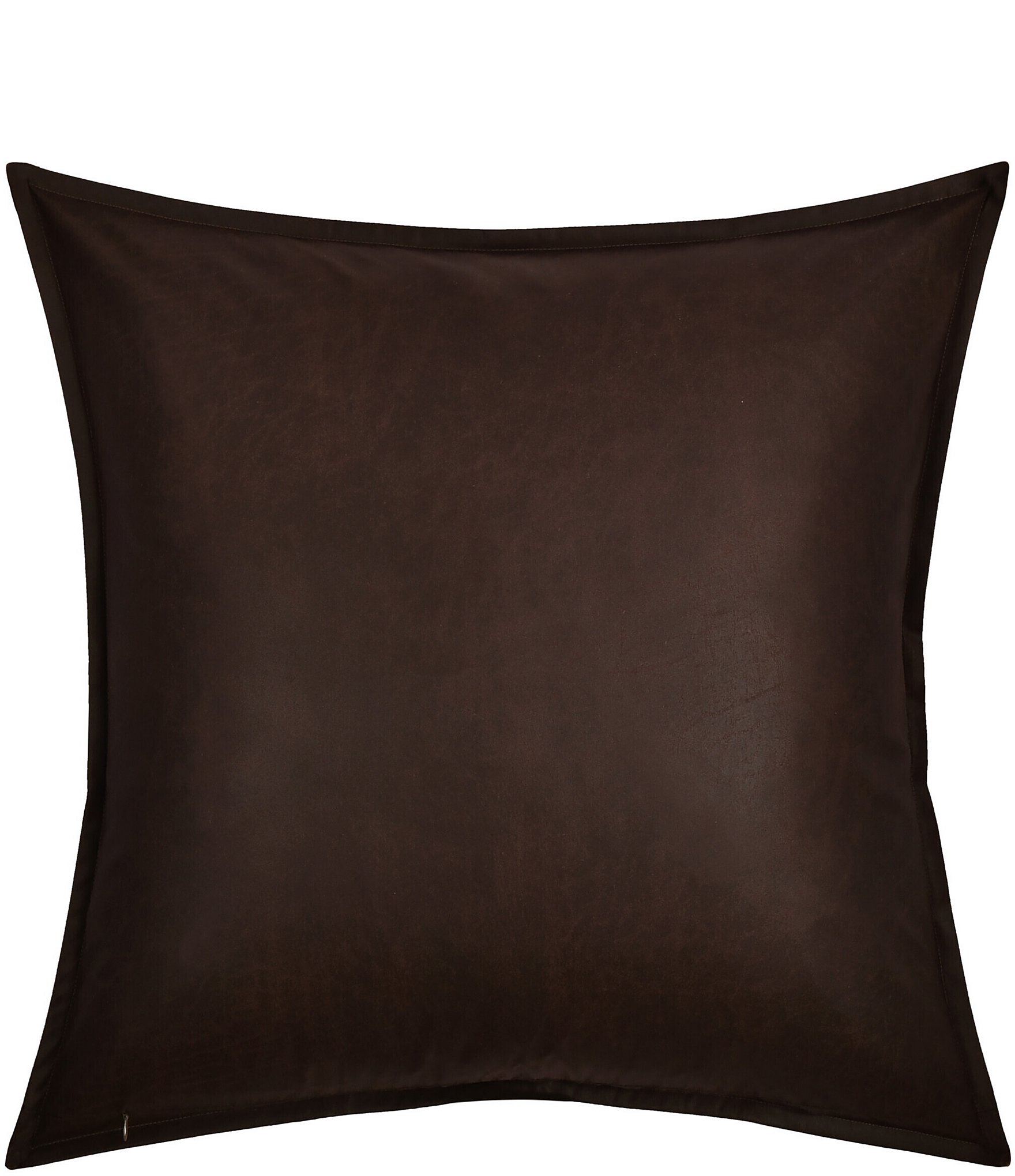 J. Queen New York Sundance Distressed Vegan Leather Euro Sham