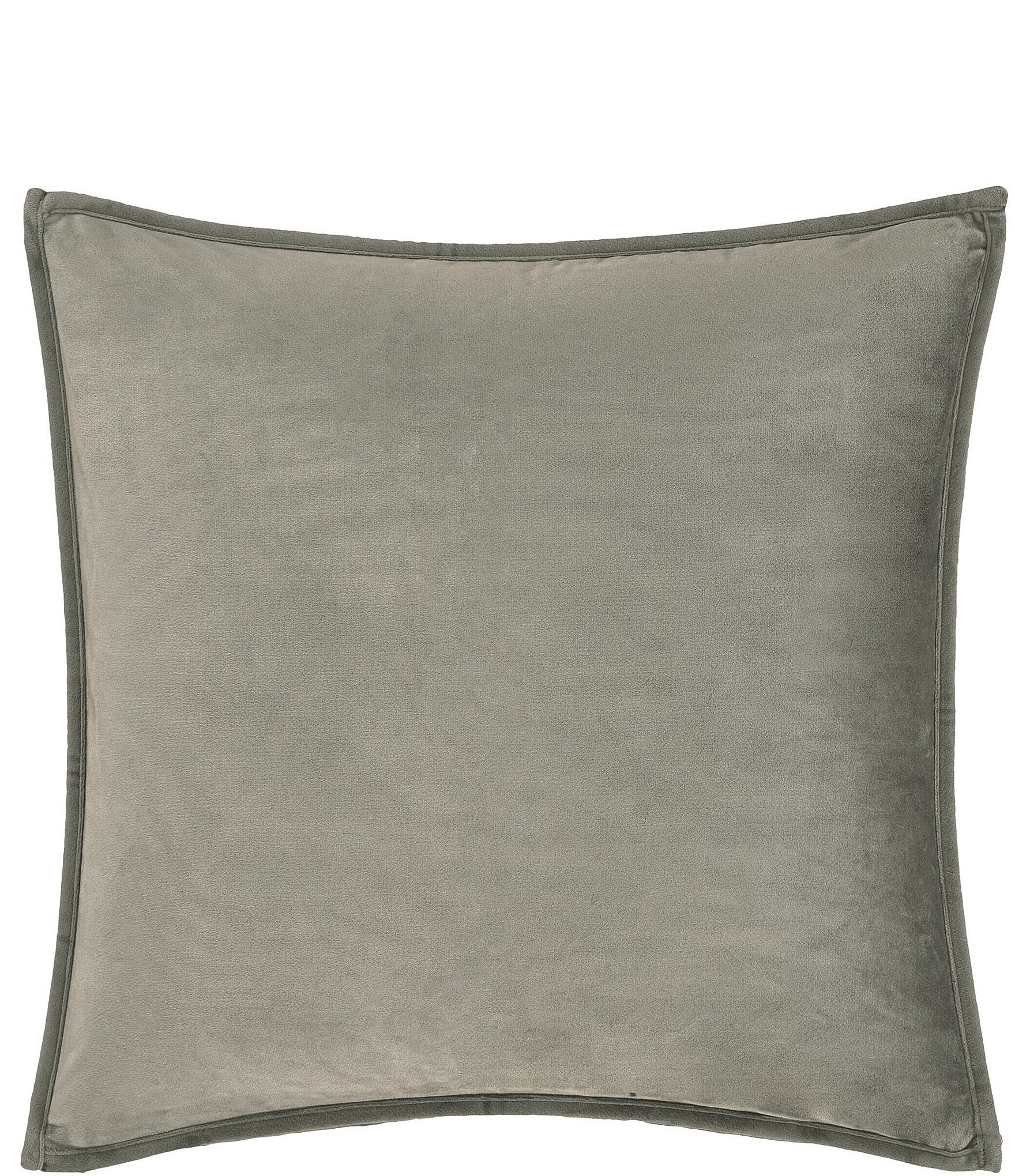 J. Queen New York Townsend Embellished Texture Plush Velvet Square Decorative Throw Pillow Cover