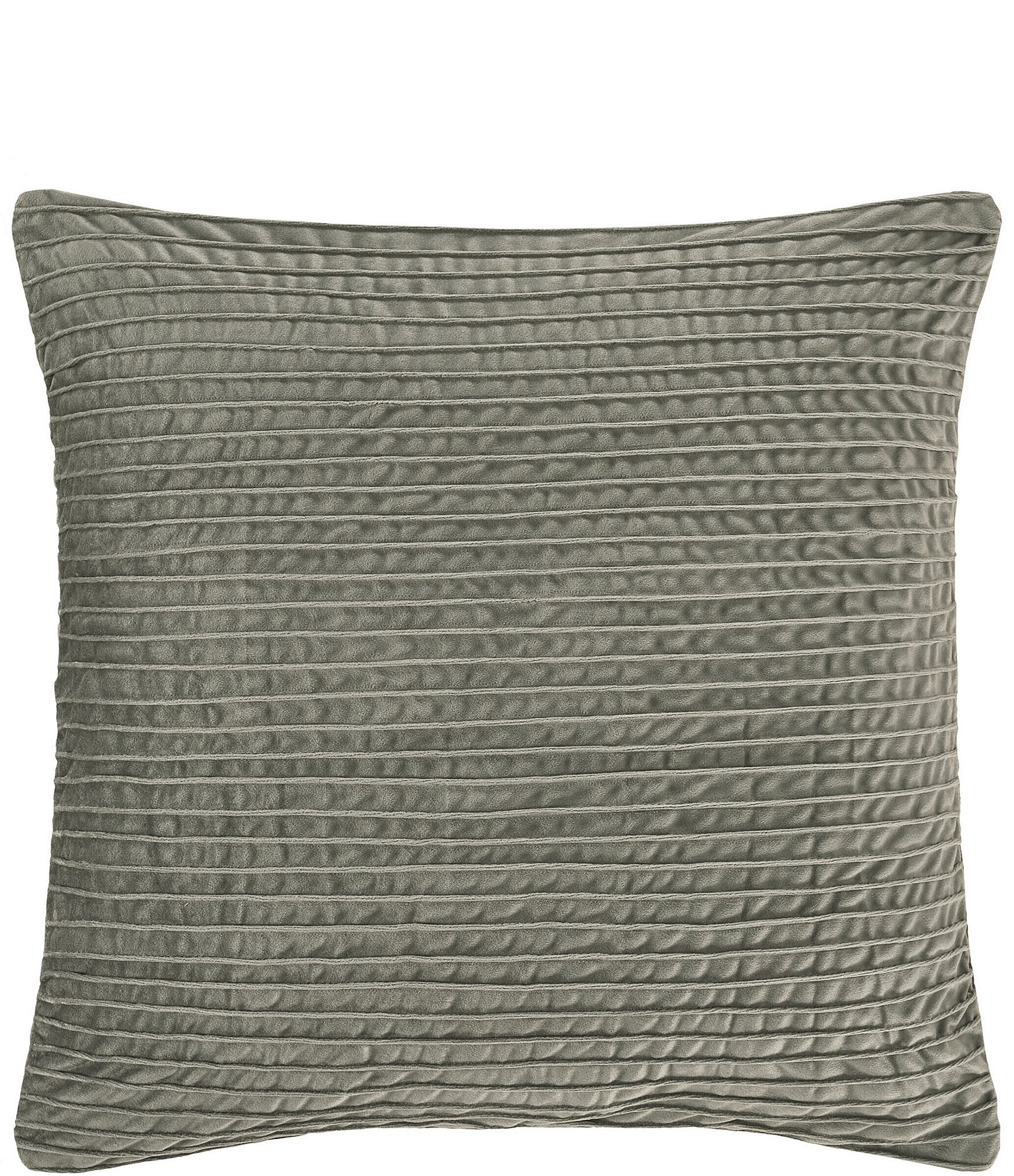 J. Queen New York Townsend Straight Pleated Square Decorative Pillow Cover