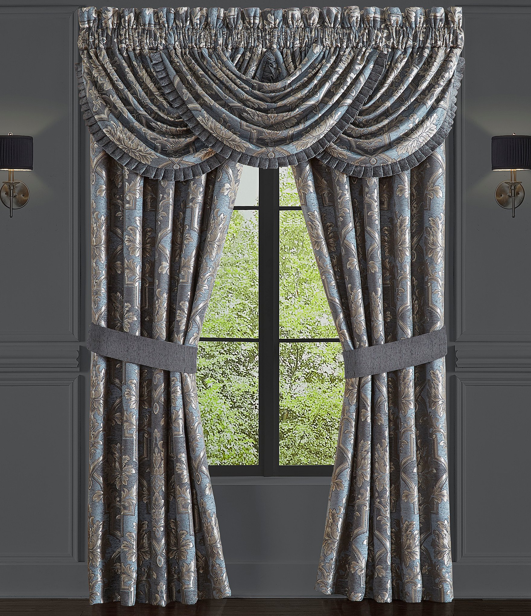 J. Queen New York Woodhaven Room Darkening Window Treatments