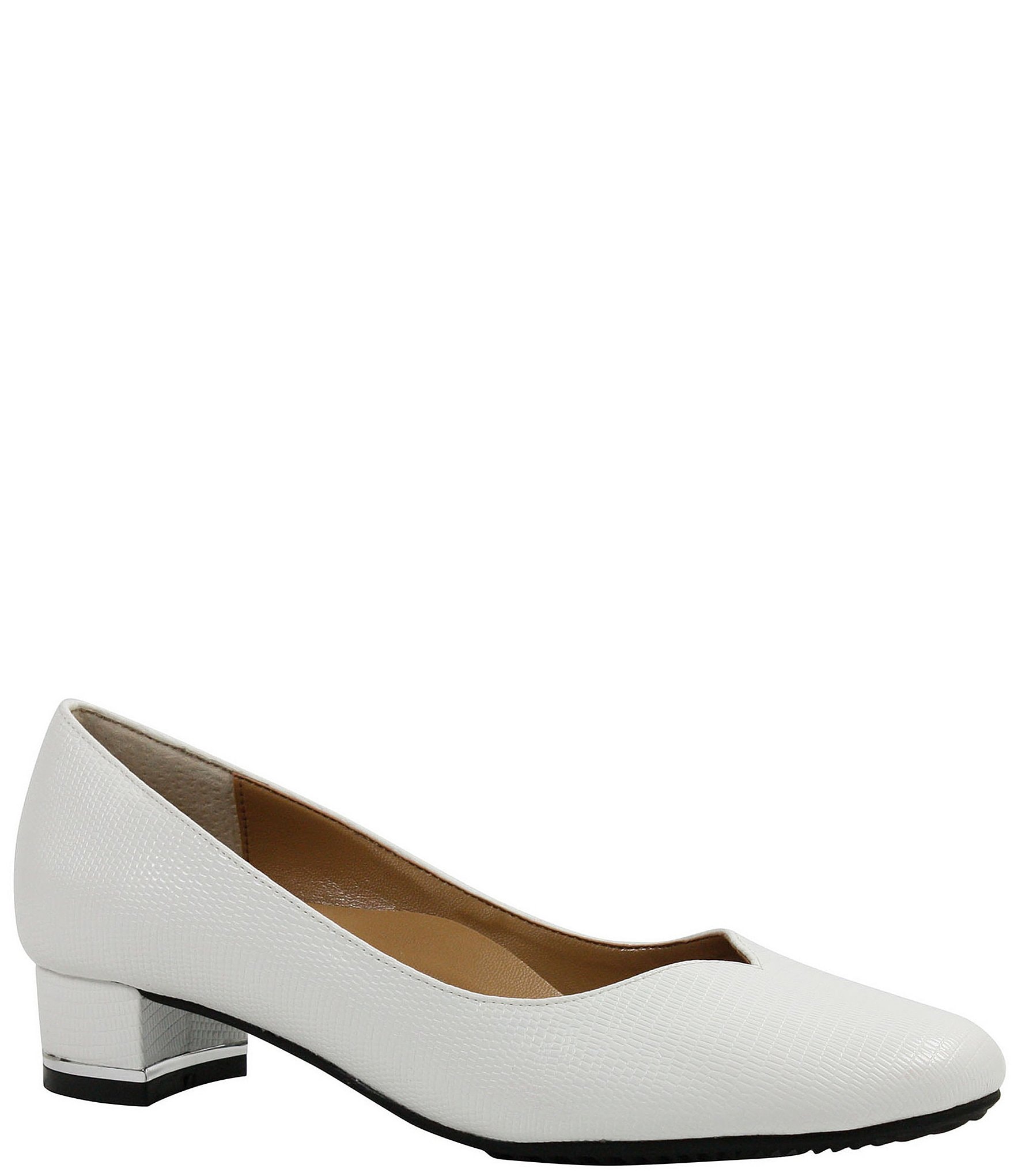 white pumps dillards