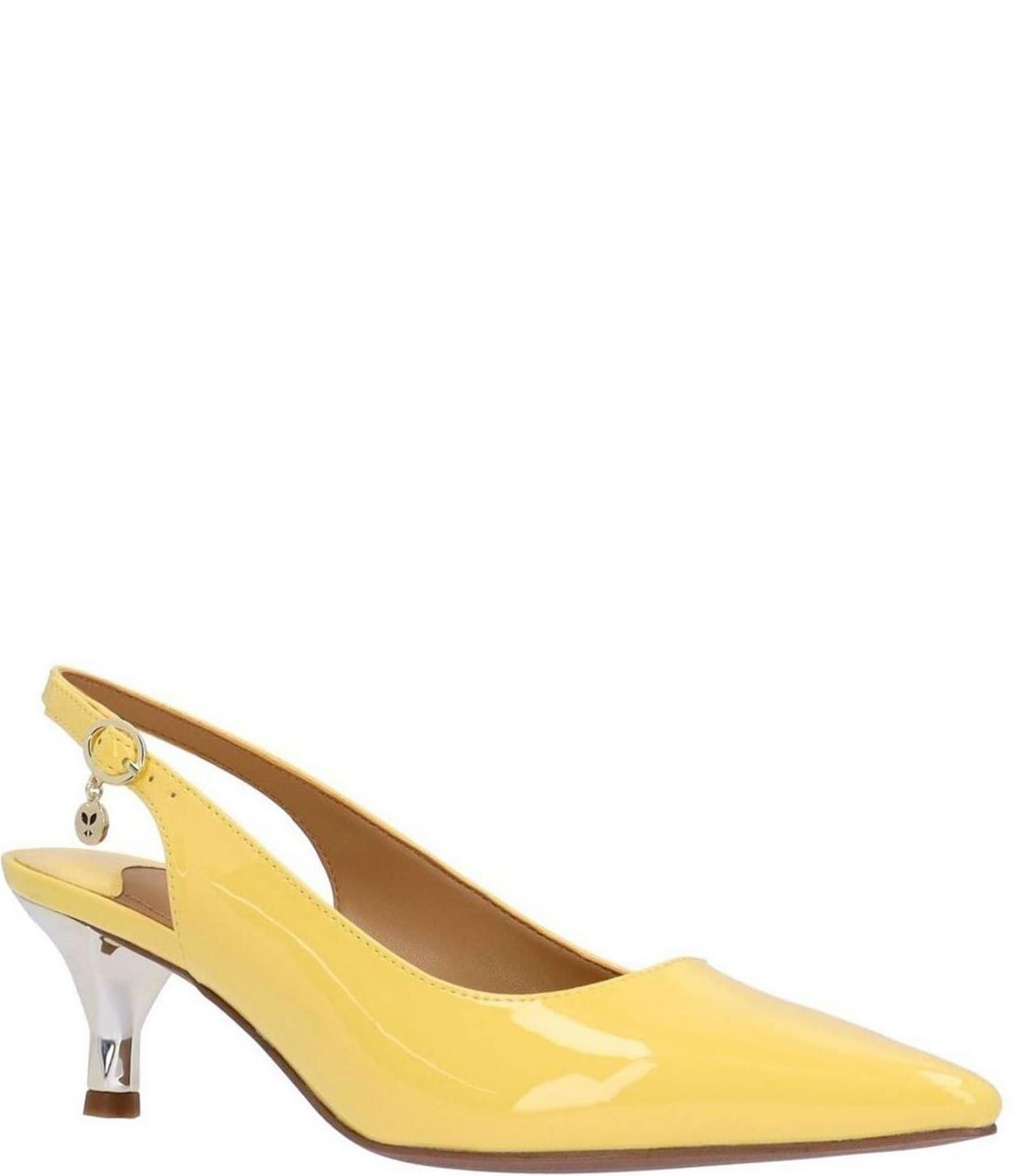 Dillards store yellow heels