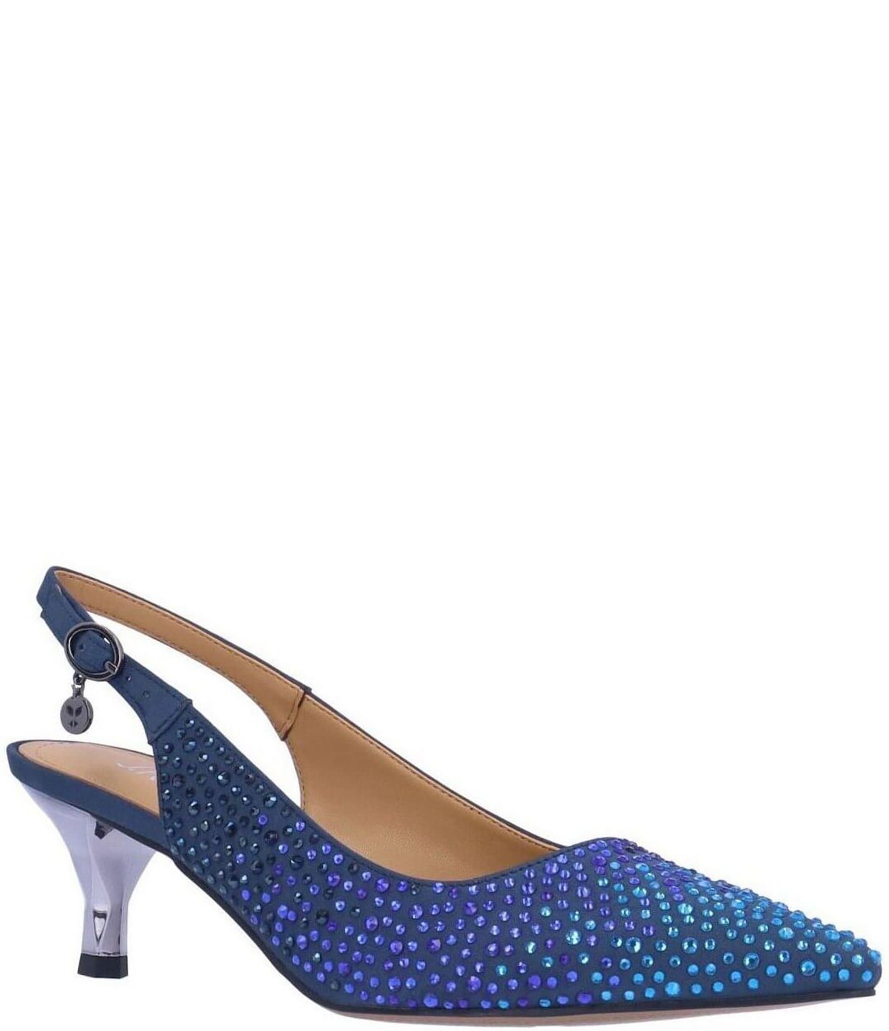 Navy blue evening shoe best sale