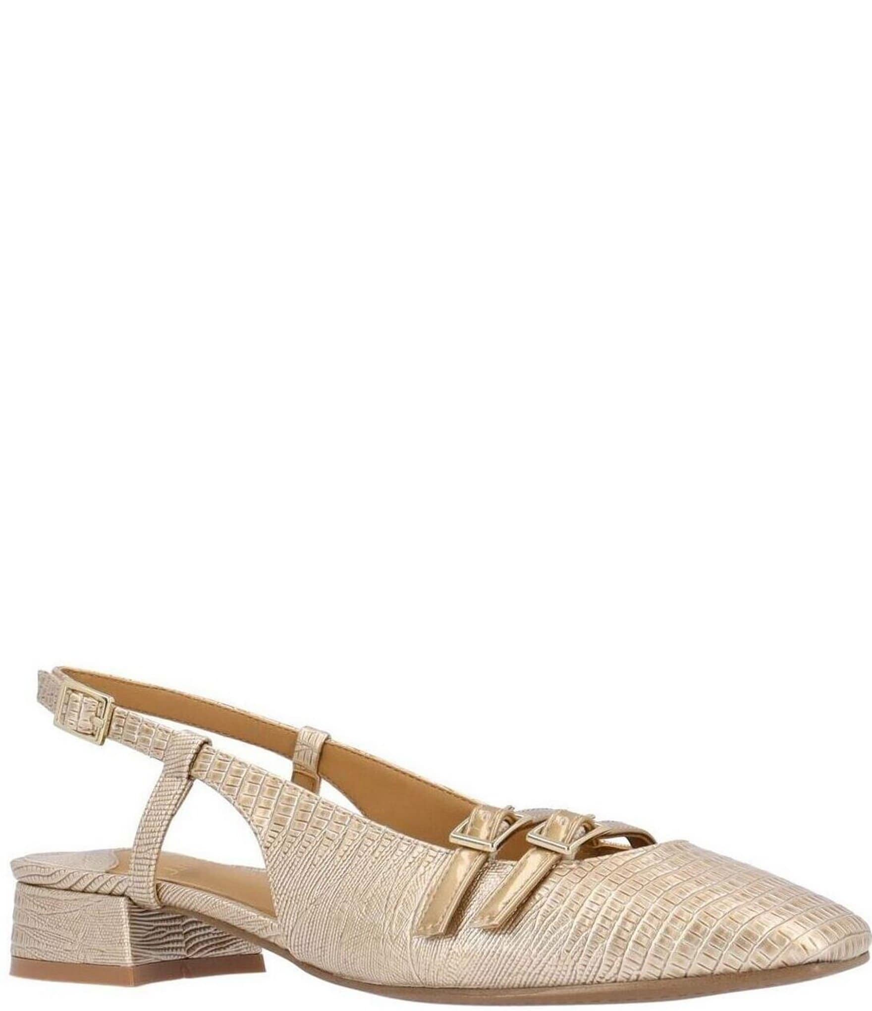 【あす楽対応】 J. Renee Jovana Lizard Embossed Double Buckle Mary Jane 靴