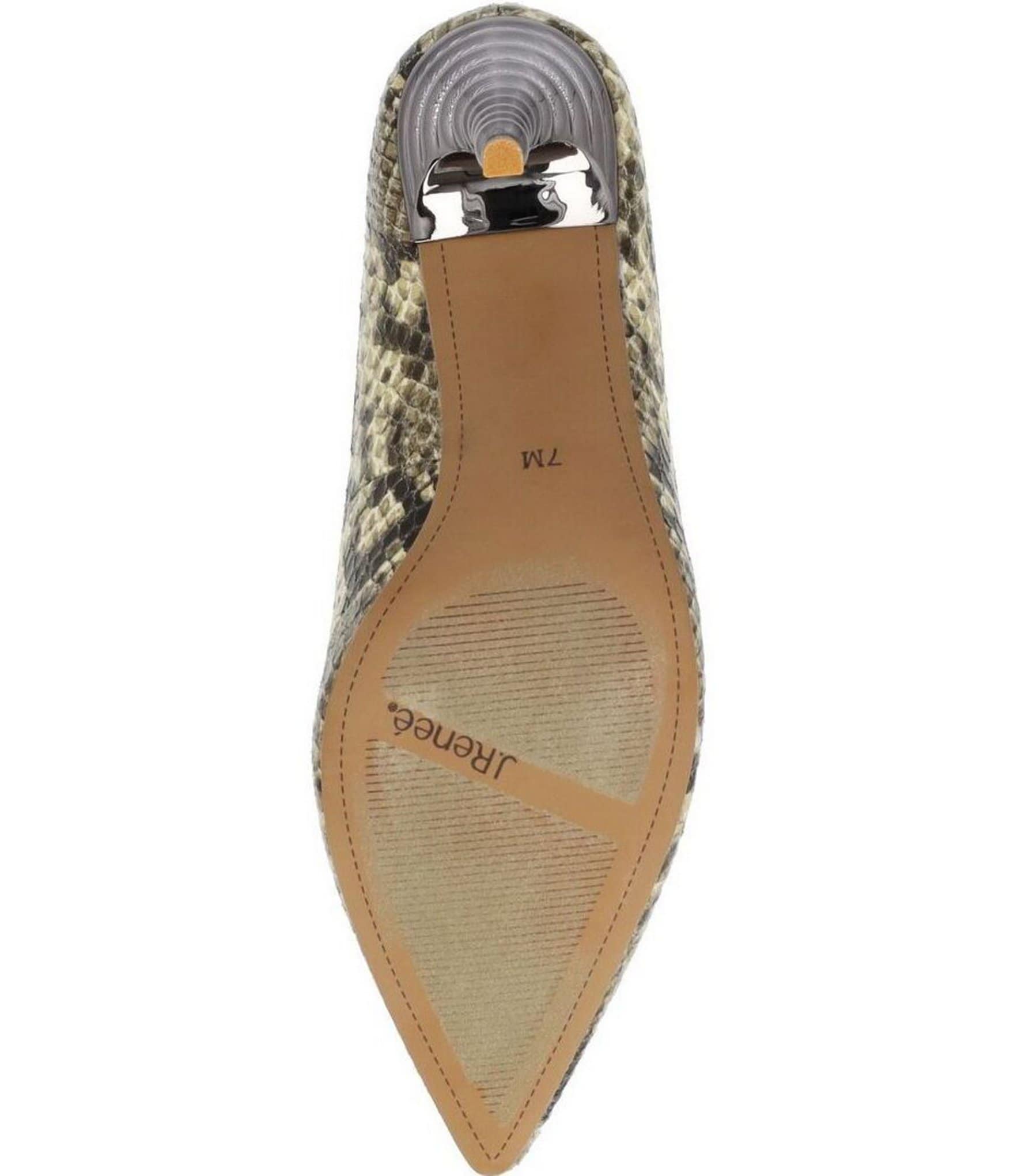 J. Renee Lunessa Snake Print Pointed Toe Pumps