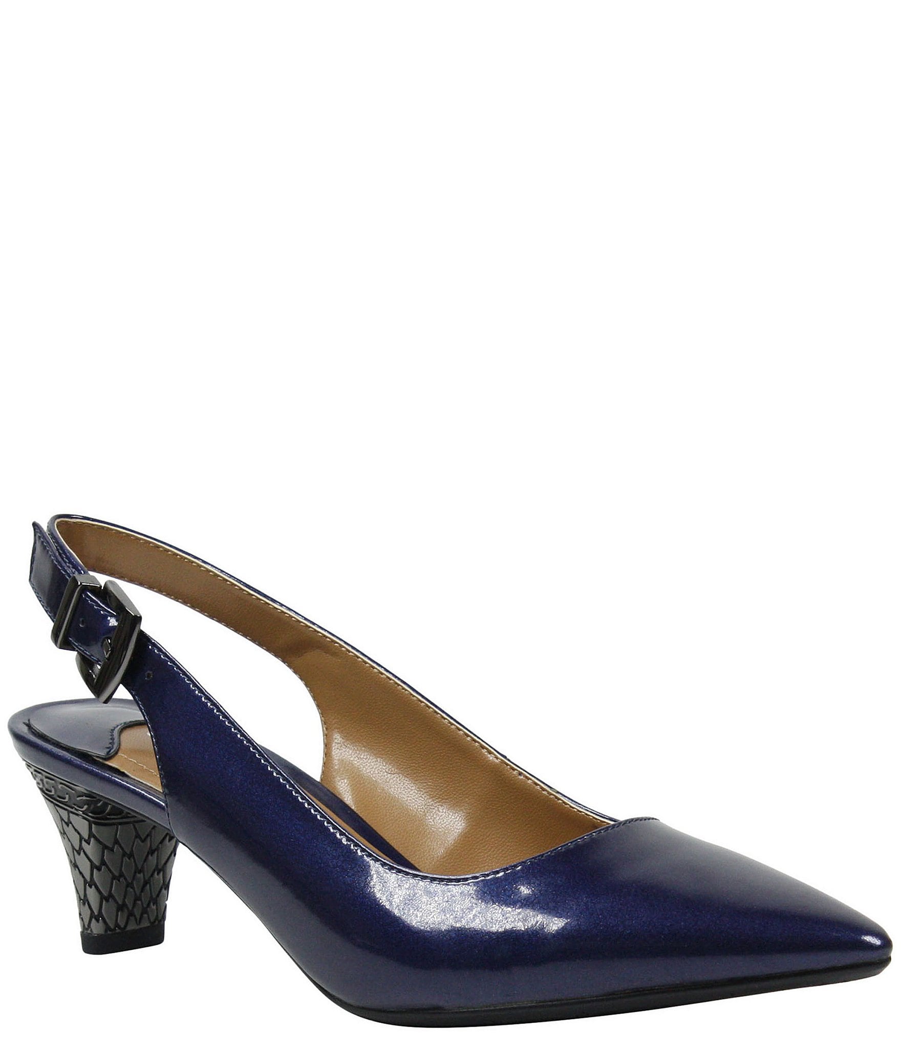navy special occasion shoes