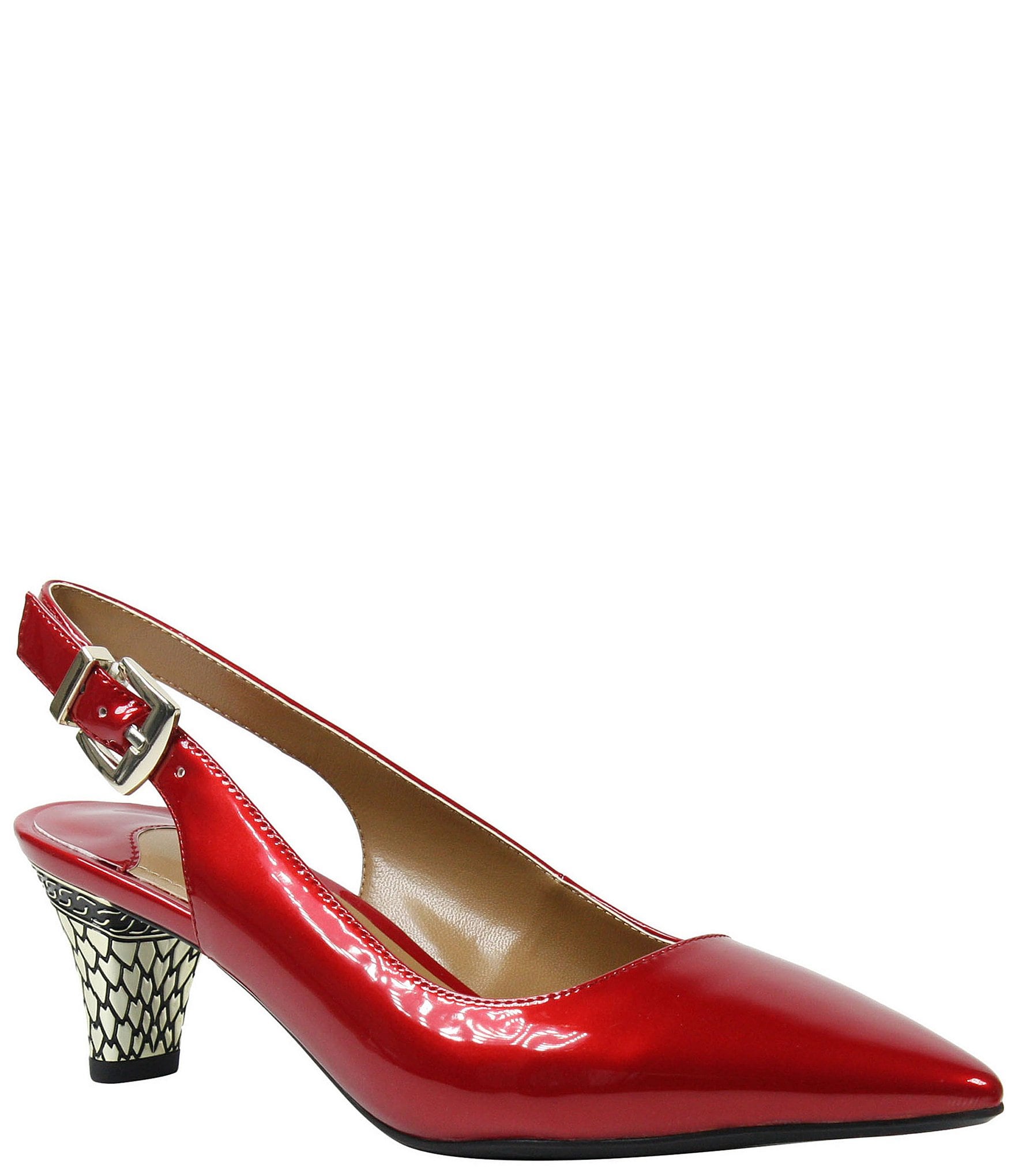 dillards red heels