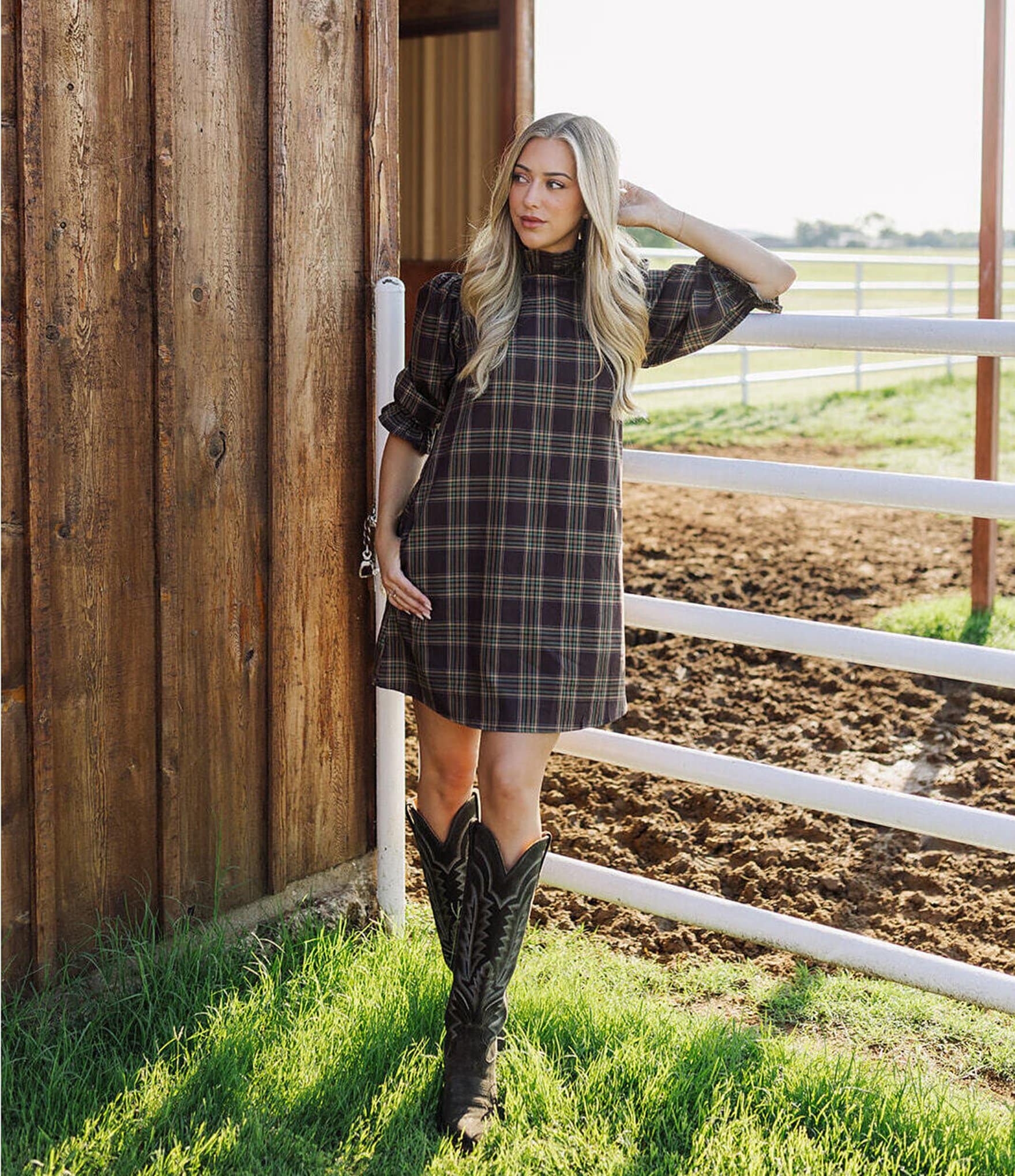 J.Marie Etta Long Sleeve Dress