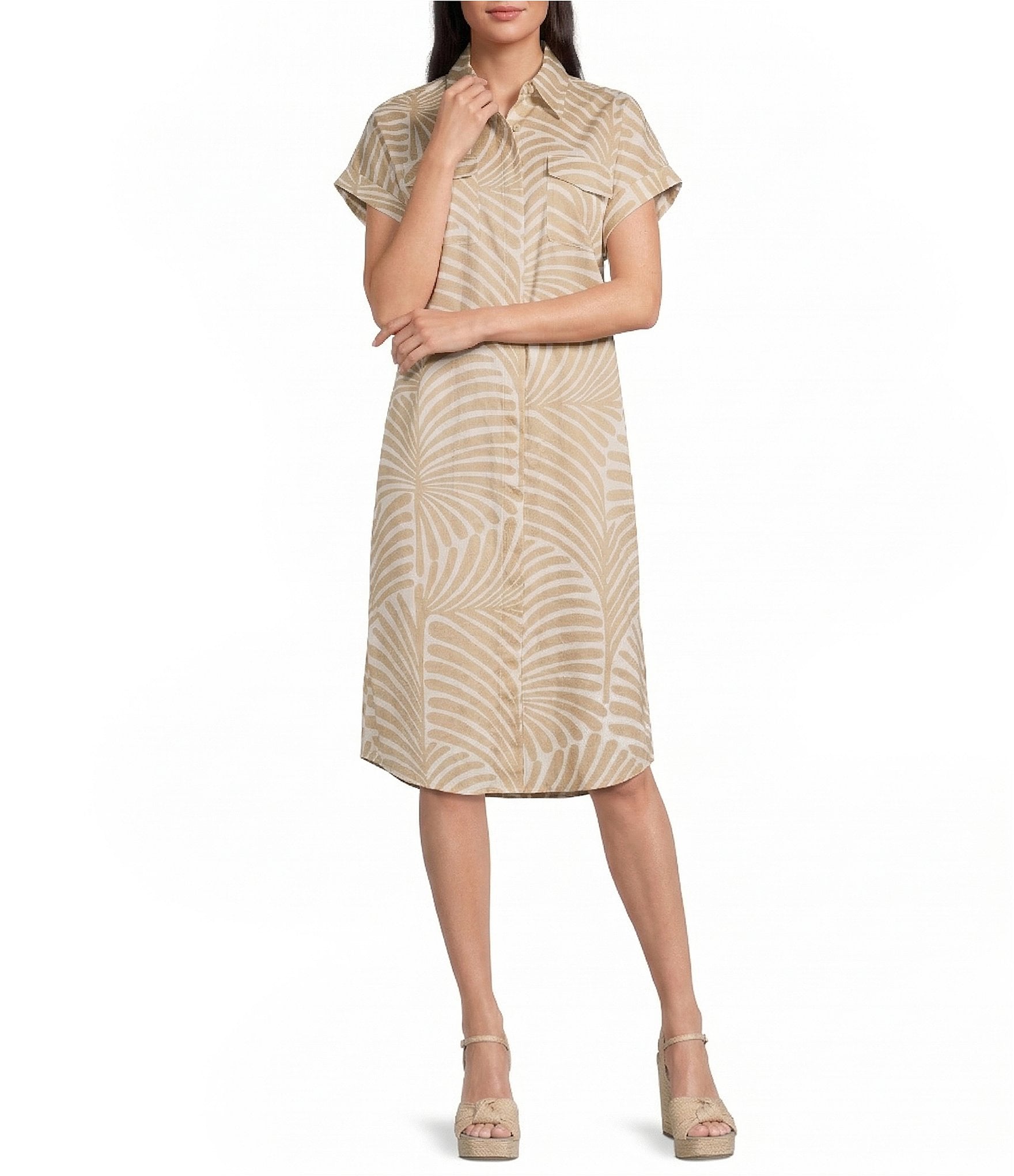 tan and white dress Floral Lace Sheath - / Casual dresses With a concealed back zip and a handy hook and eye clasp Women's Beige, Tan & Nude