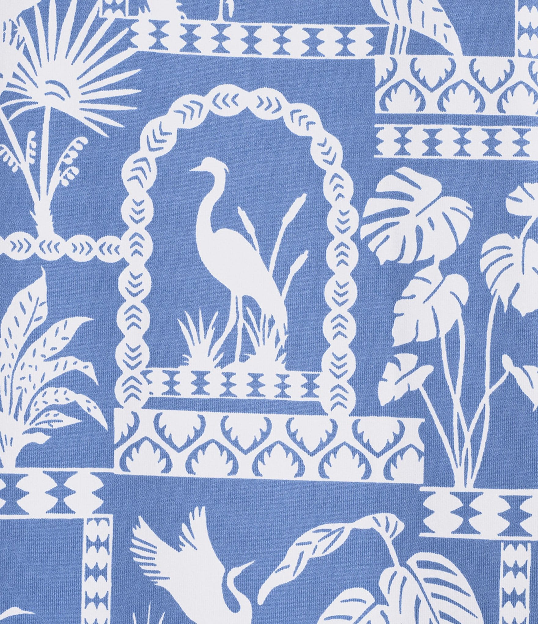 J.McLaughlin Oriana Stand Collar Split V-Neckline 3/4 Sleeve Shift Dress