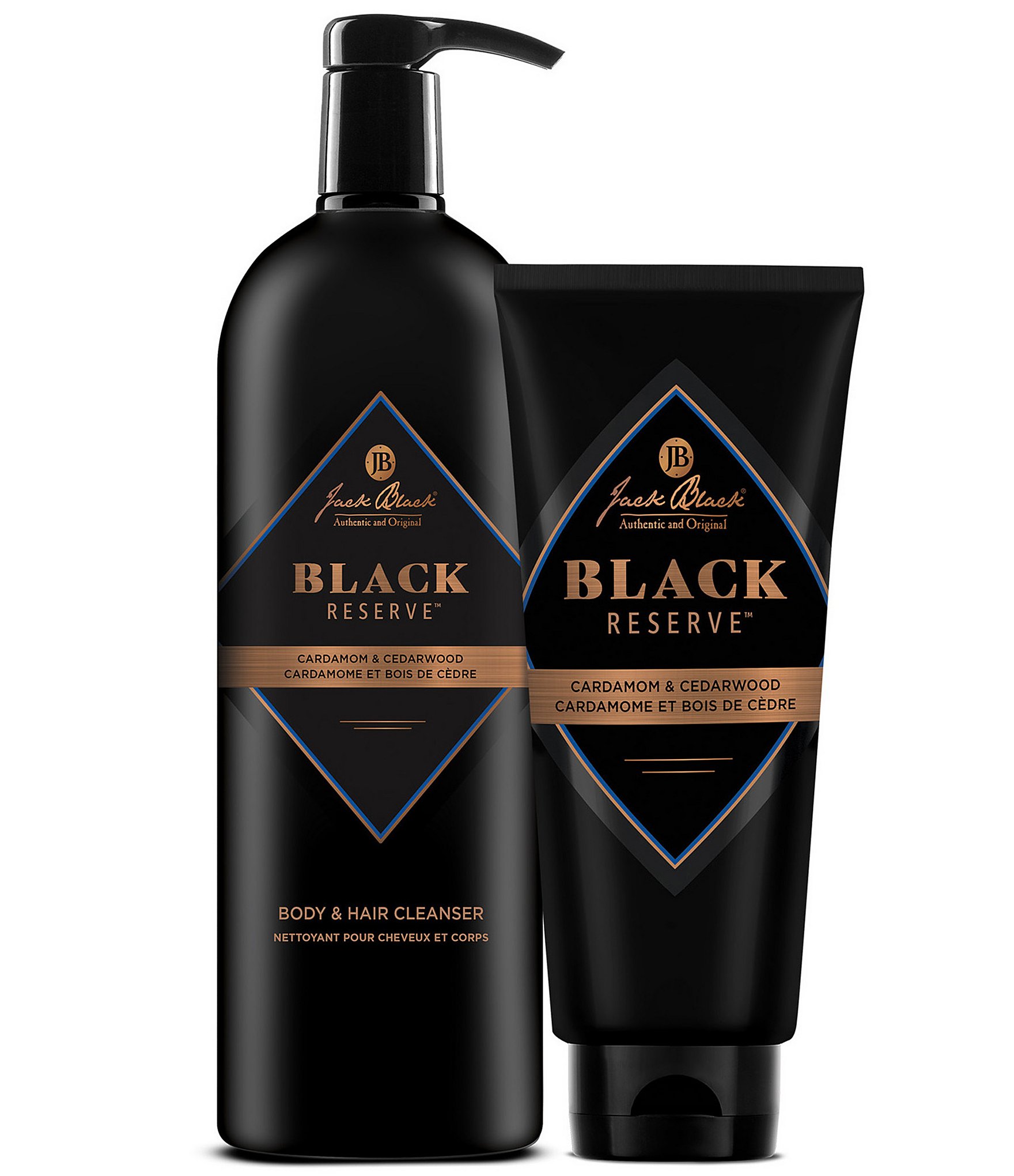 Jack Black Black Reserve Cleanser Duo-Limited Edition Holiday Gift Set