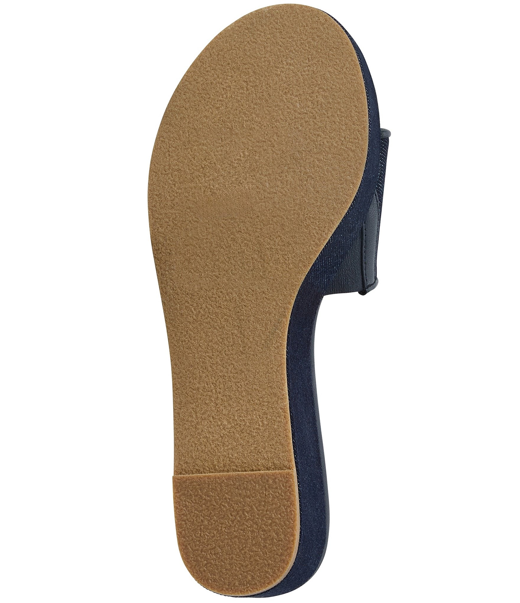 Jack Rogers Bay Denim Wedge Platform Slide Sandals