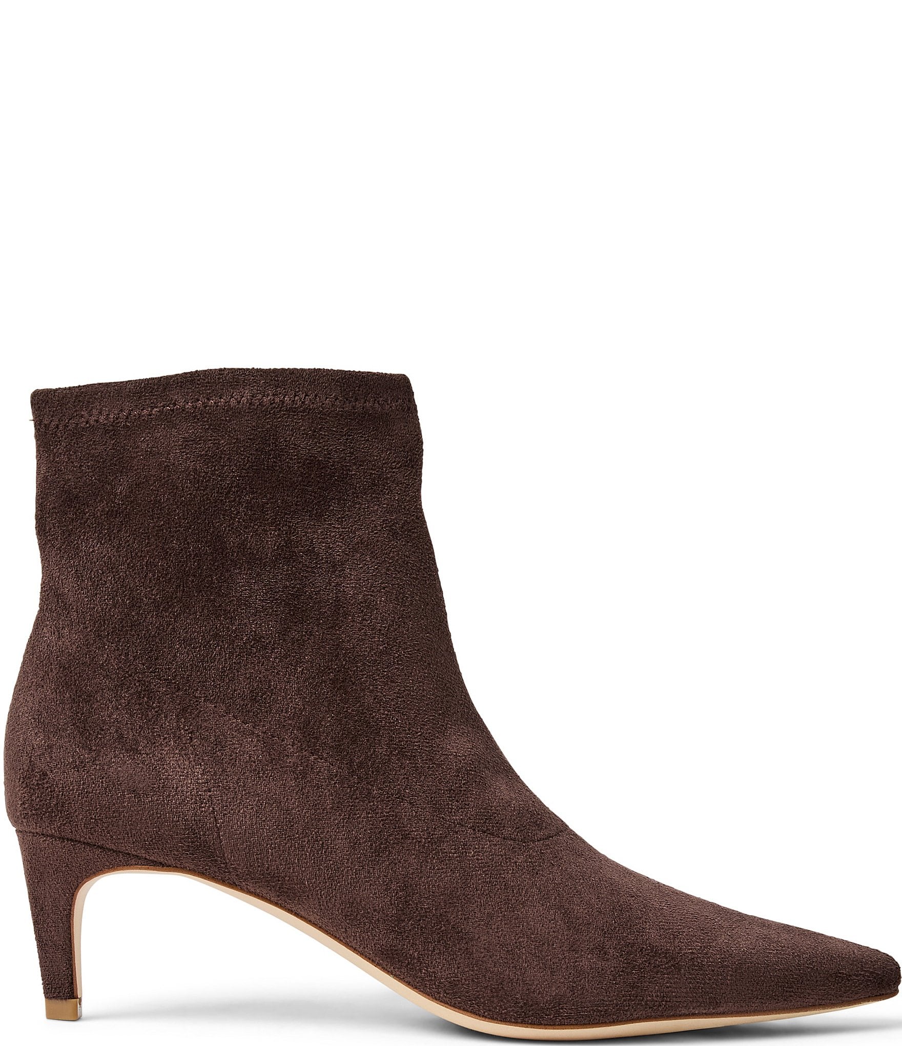 Jack Rogers Charleston Stretch Kitten Heel Dress Booties