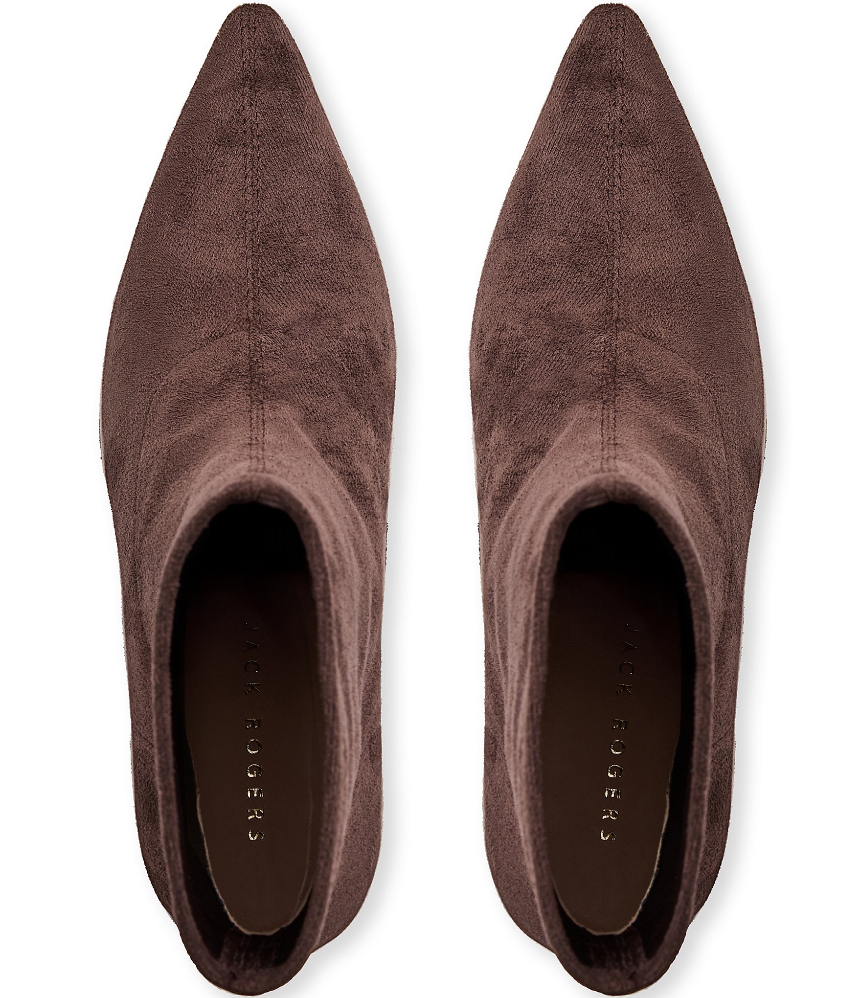 Jack Rogers Charleston Stretch Kitten Heel Dress Booties