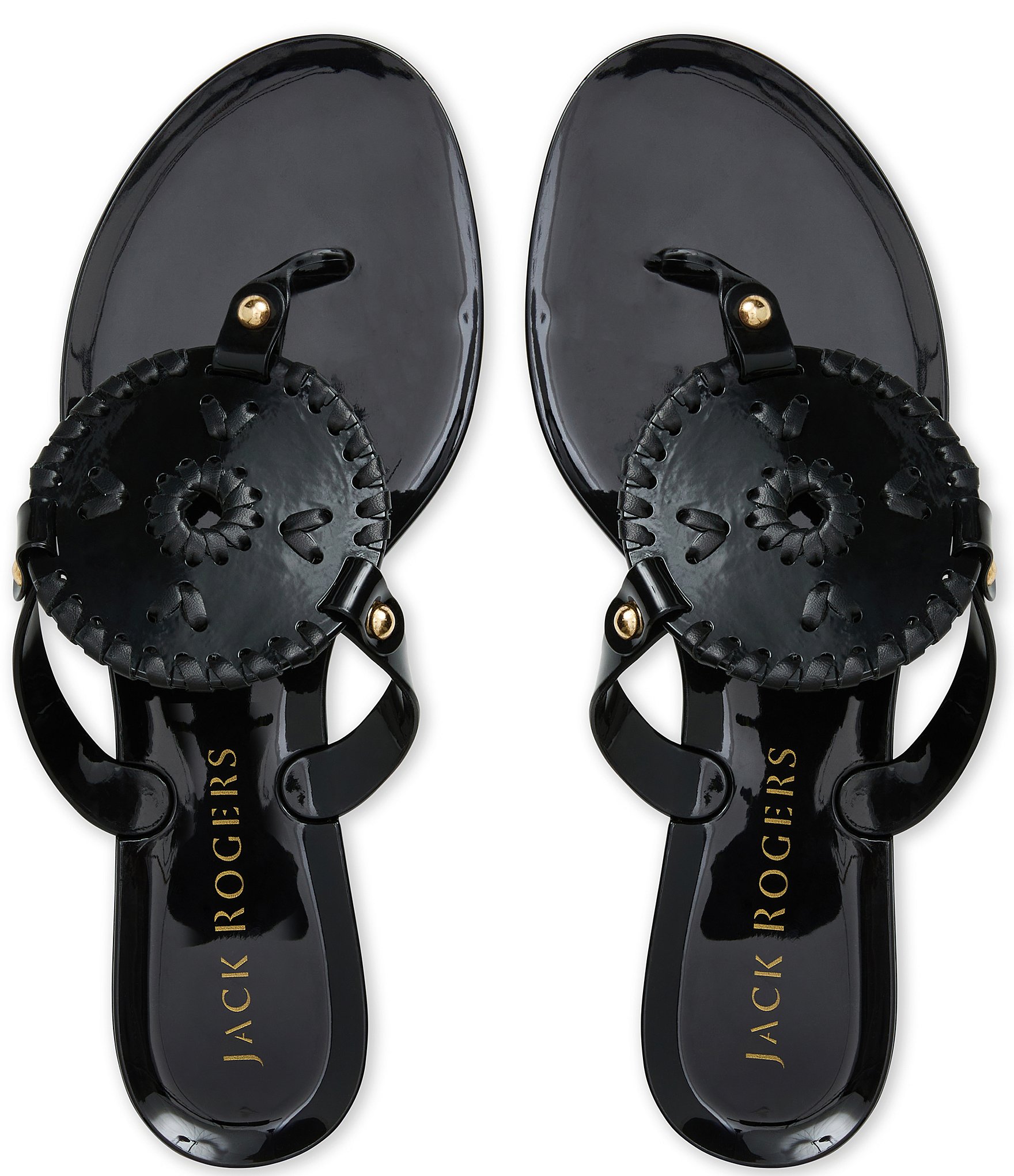 Jack Rogers Collins Jelly Slip On Thong Sandals