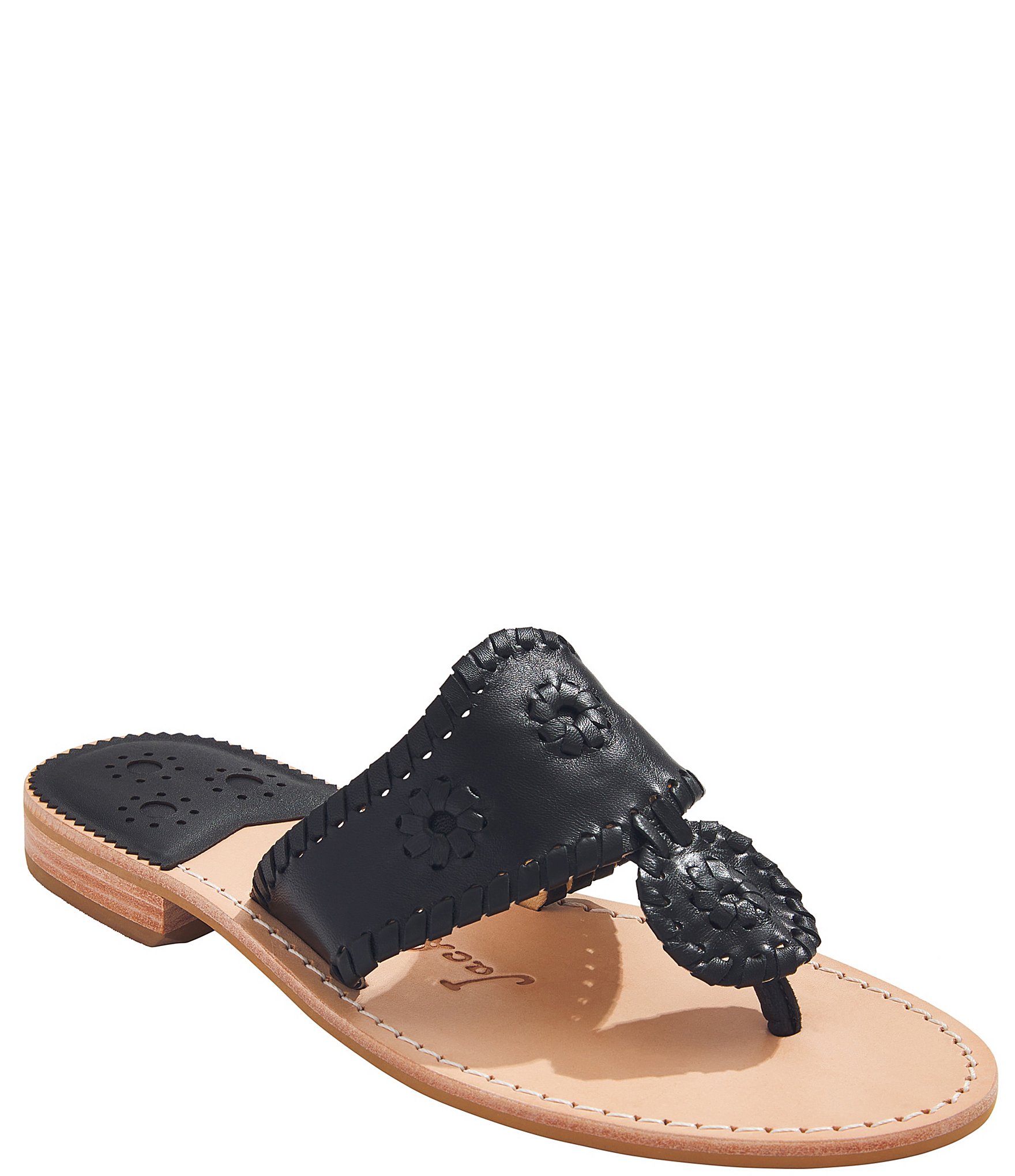 Jack Rogers Black Women's Sandals | Dillard's