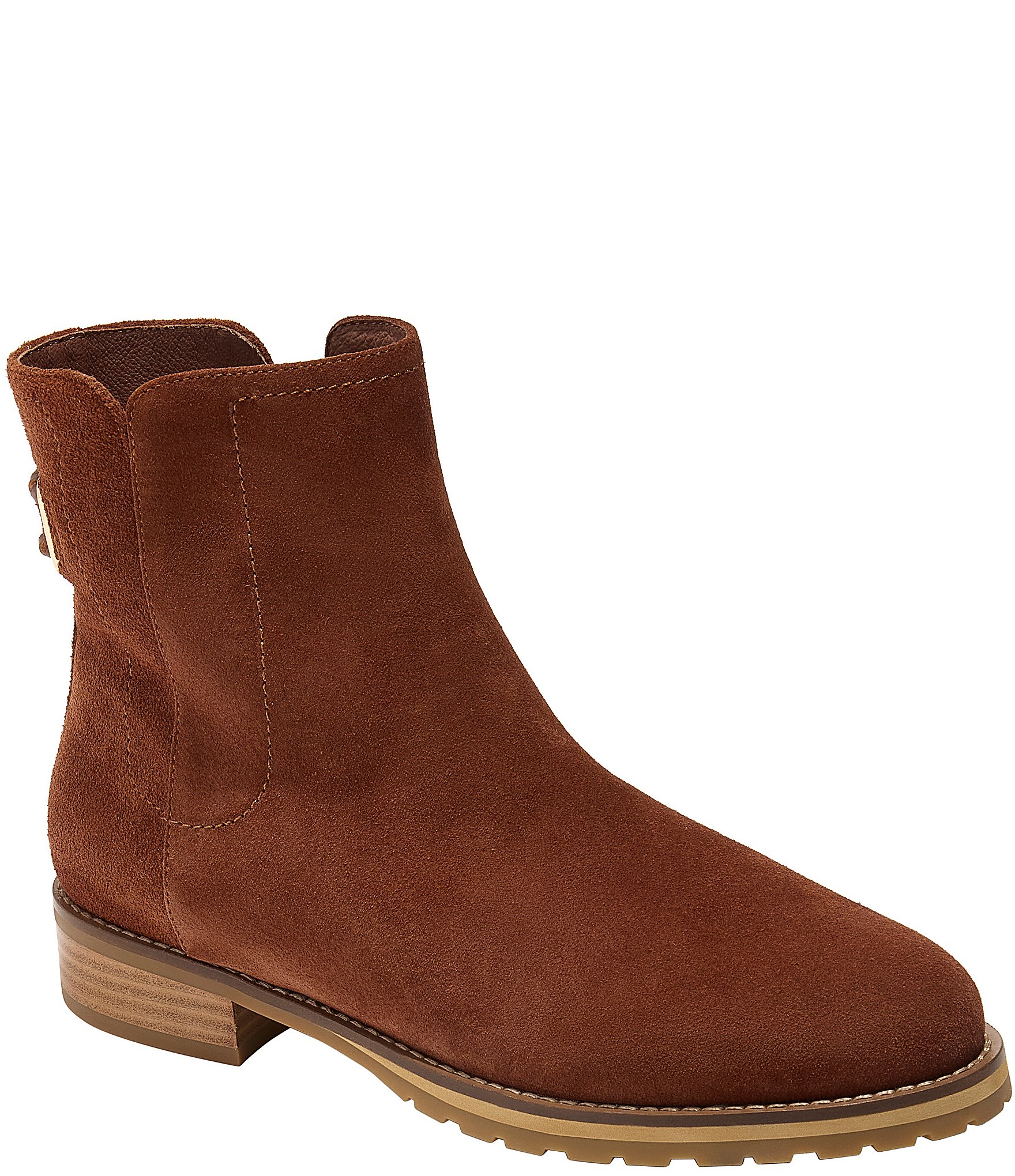 Jack Rogers Newbury Suede Booties