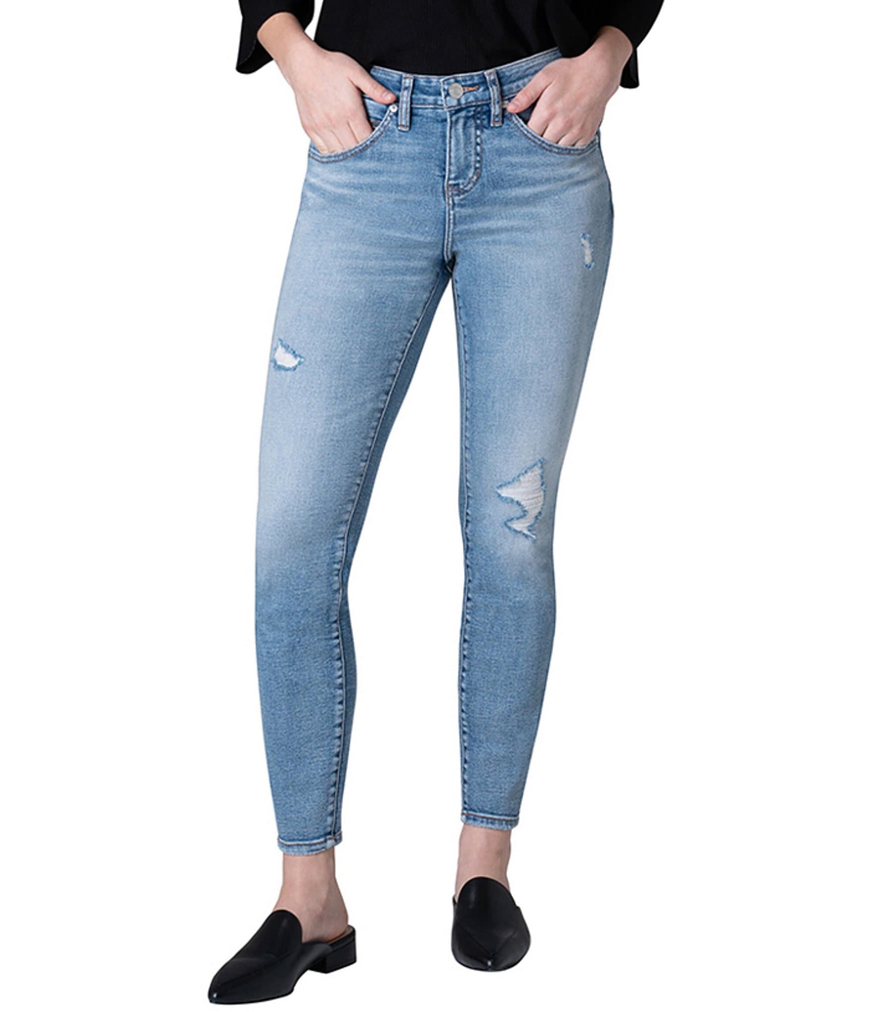 Buy Carter Mid Rise Girlfriend Jeans for USD 74.00
