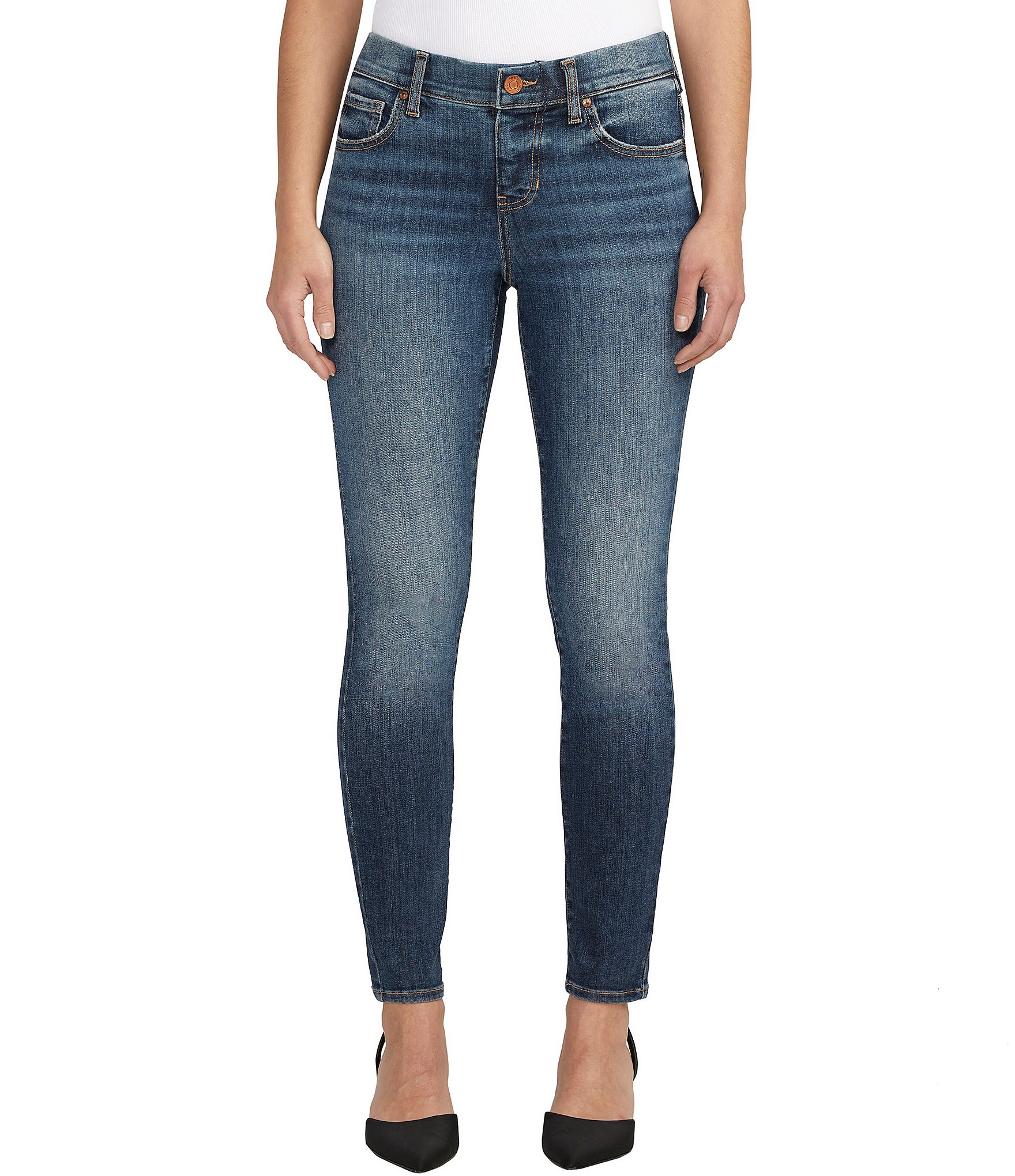 Jag Jeans Maya Mid-Rise Stretch Denim Skinny Jeans | Dillard's