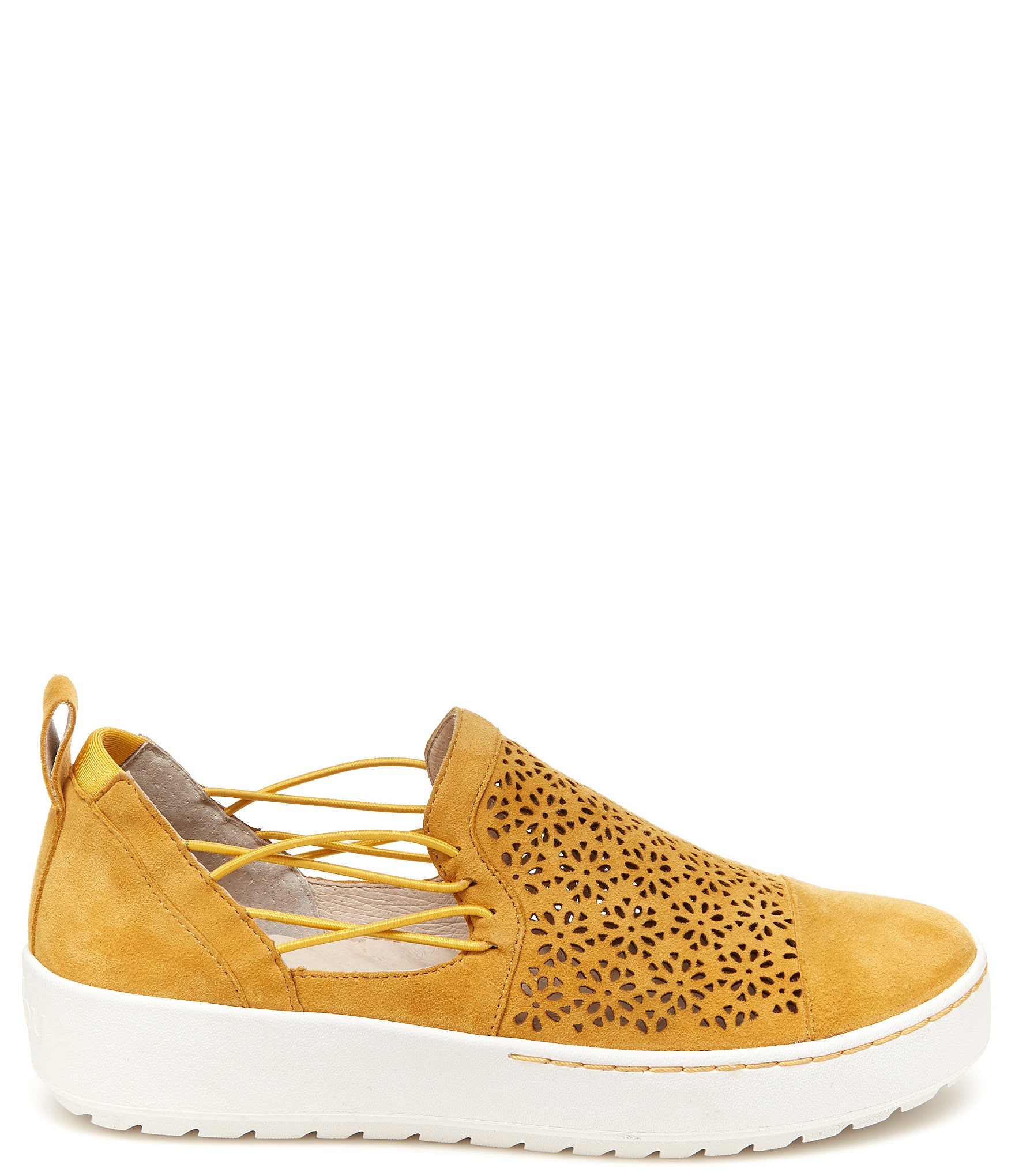 Jambu Erin Suede Perforated Slip-On Sneakers