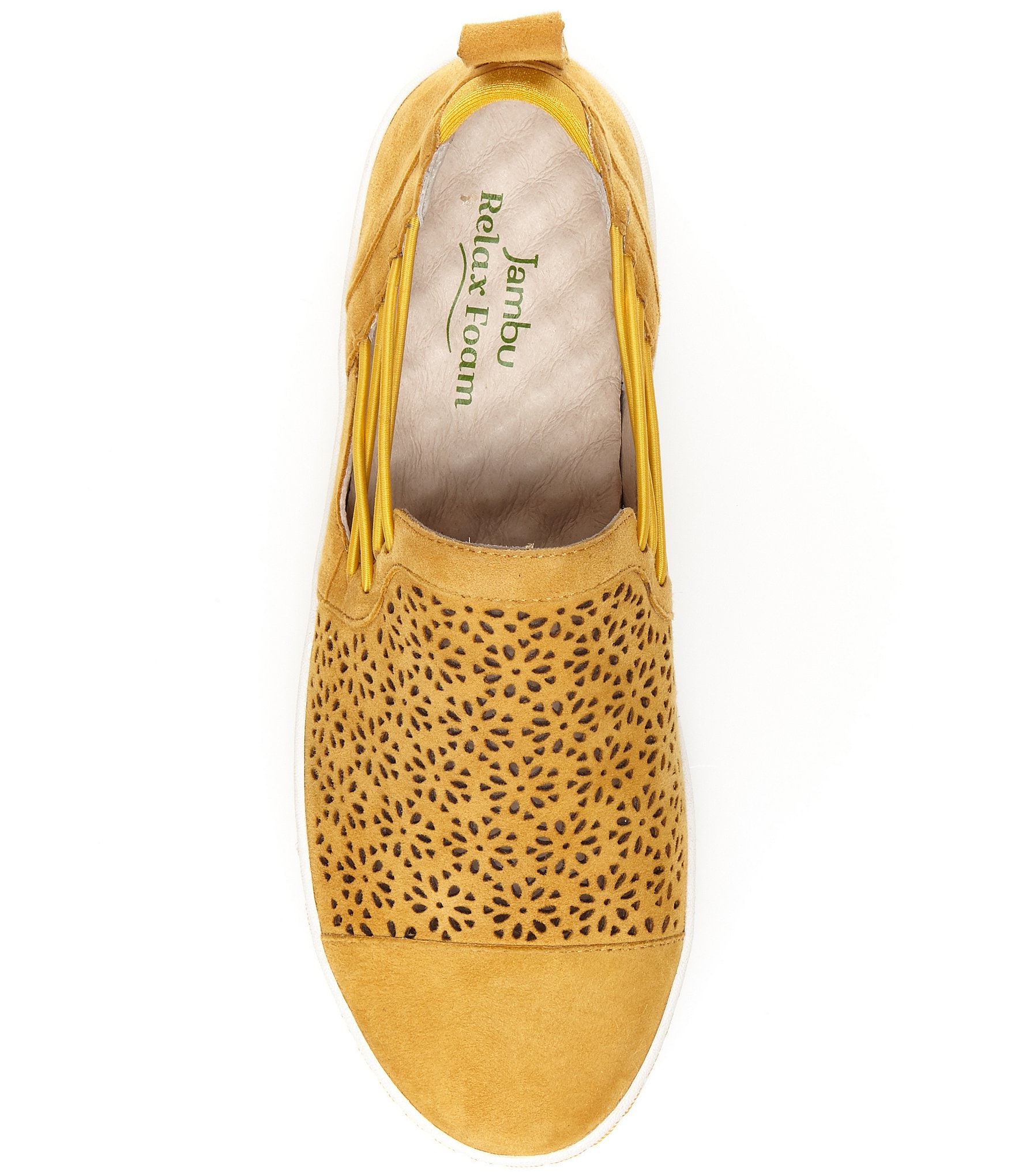 Jambu Erin Suede Perforated Slip-On Sneakers