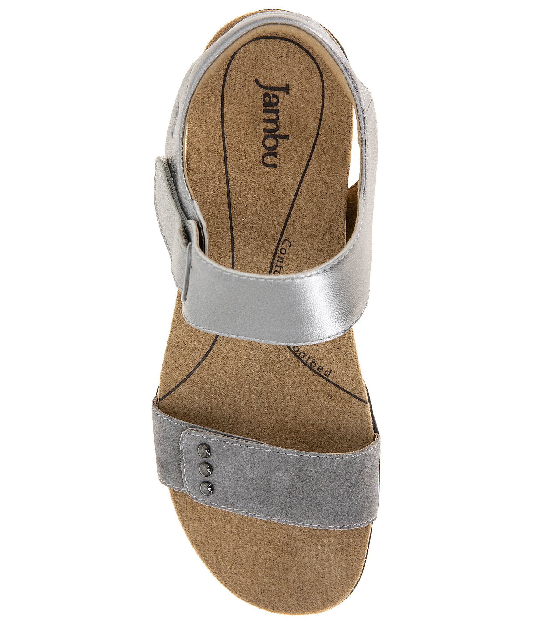 Jambu Morgan Leather and Suede Sandals