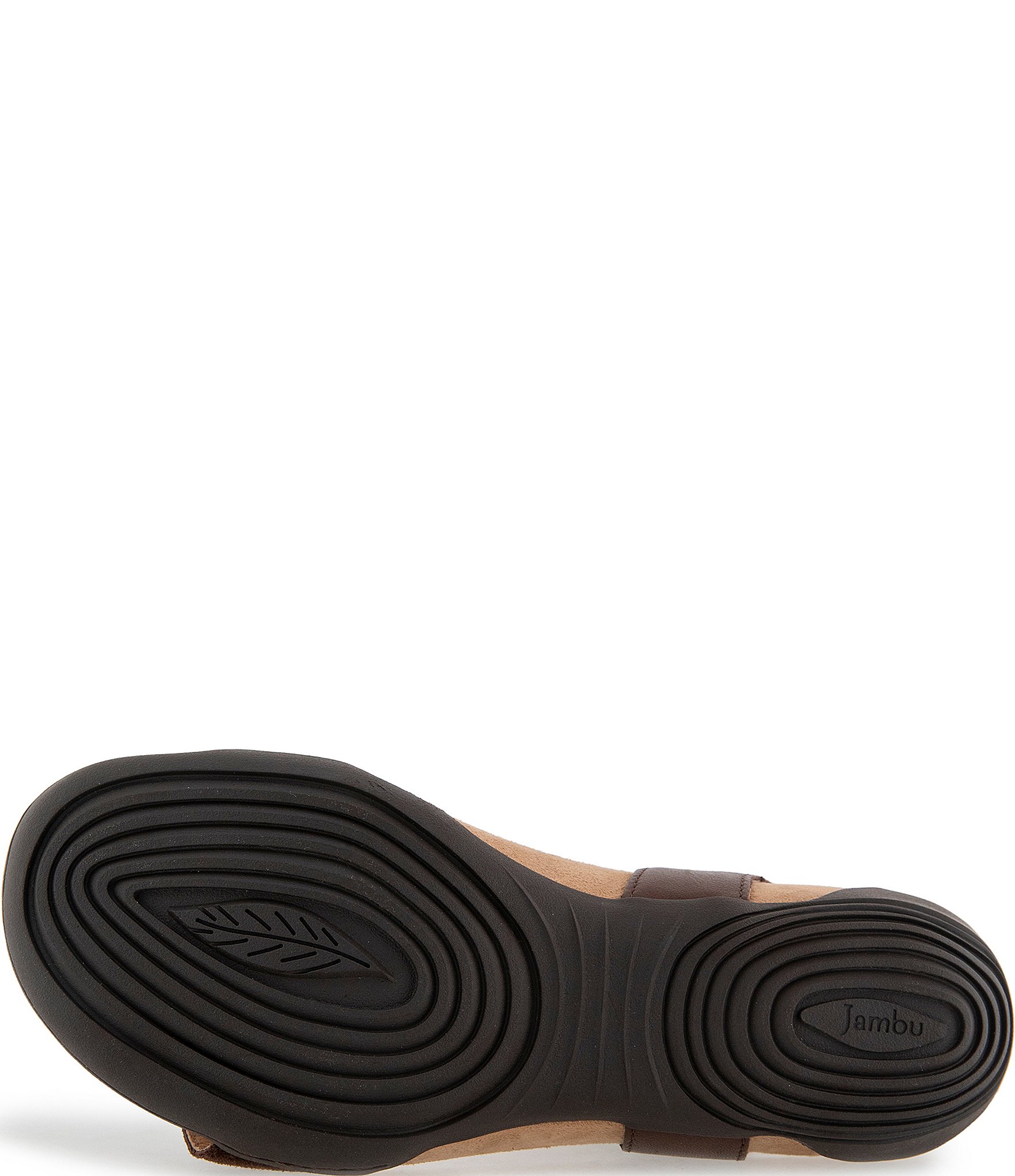Jambu Morgan Leather and Suede Sandals