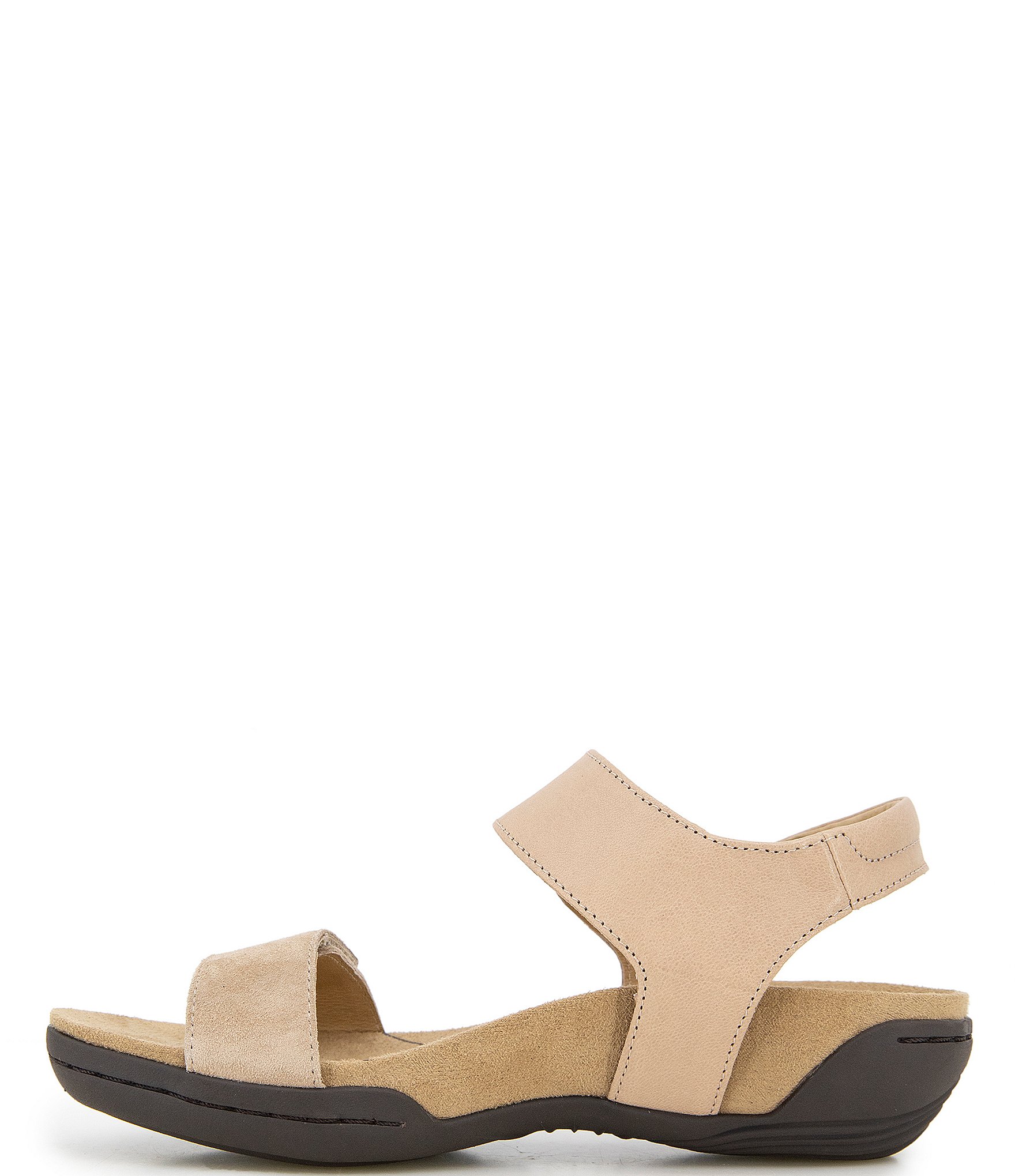 Jambu Morgan Leather and Suede Sandals