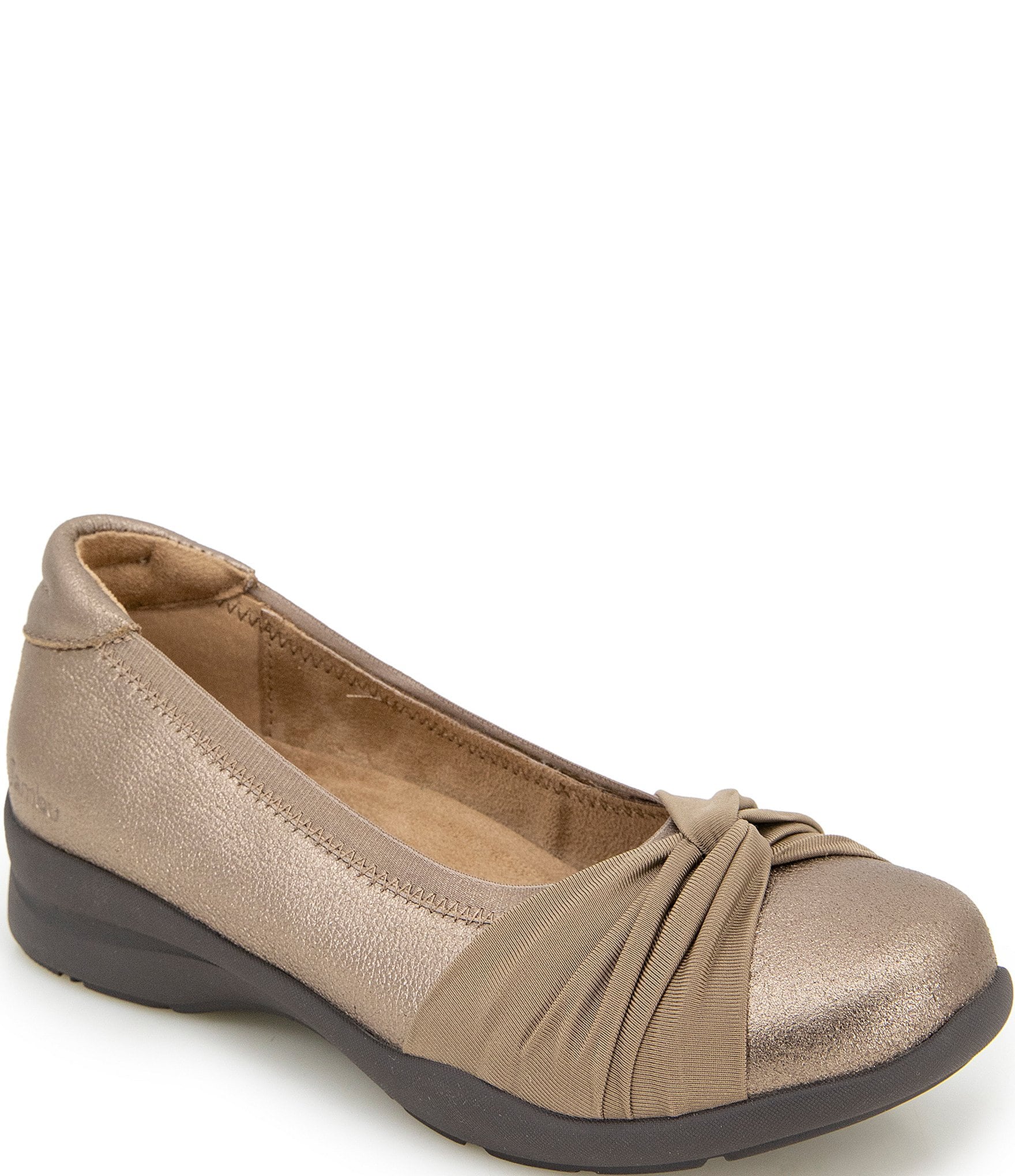 Jambu Tara Metallic Leather Slip Ons Dillard s