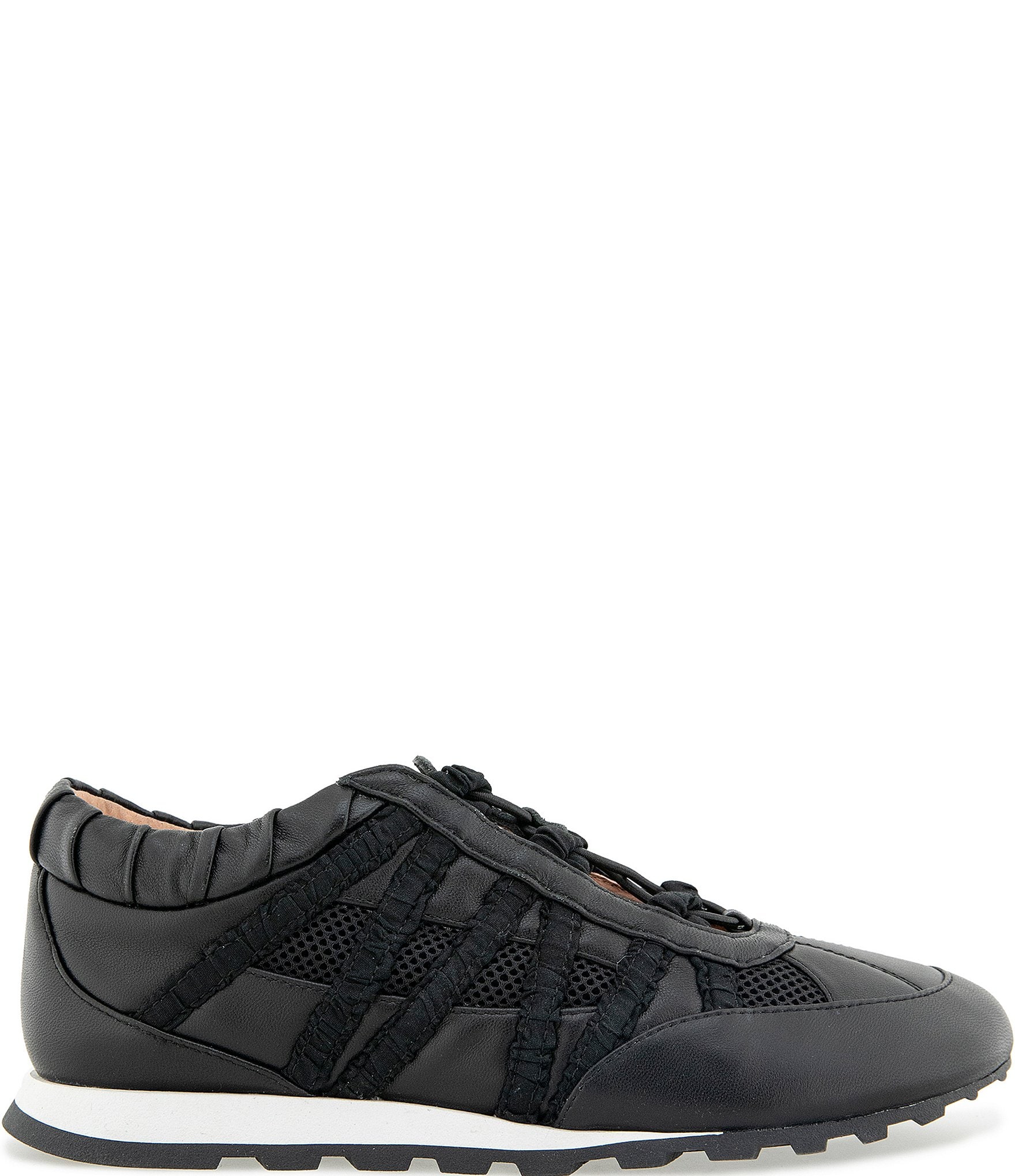 Jambu Women's Nadia Leather Bungee Lace Sneakers