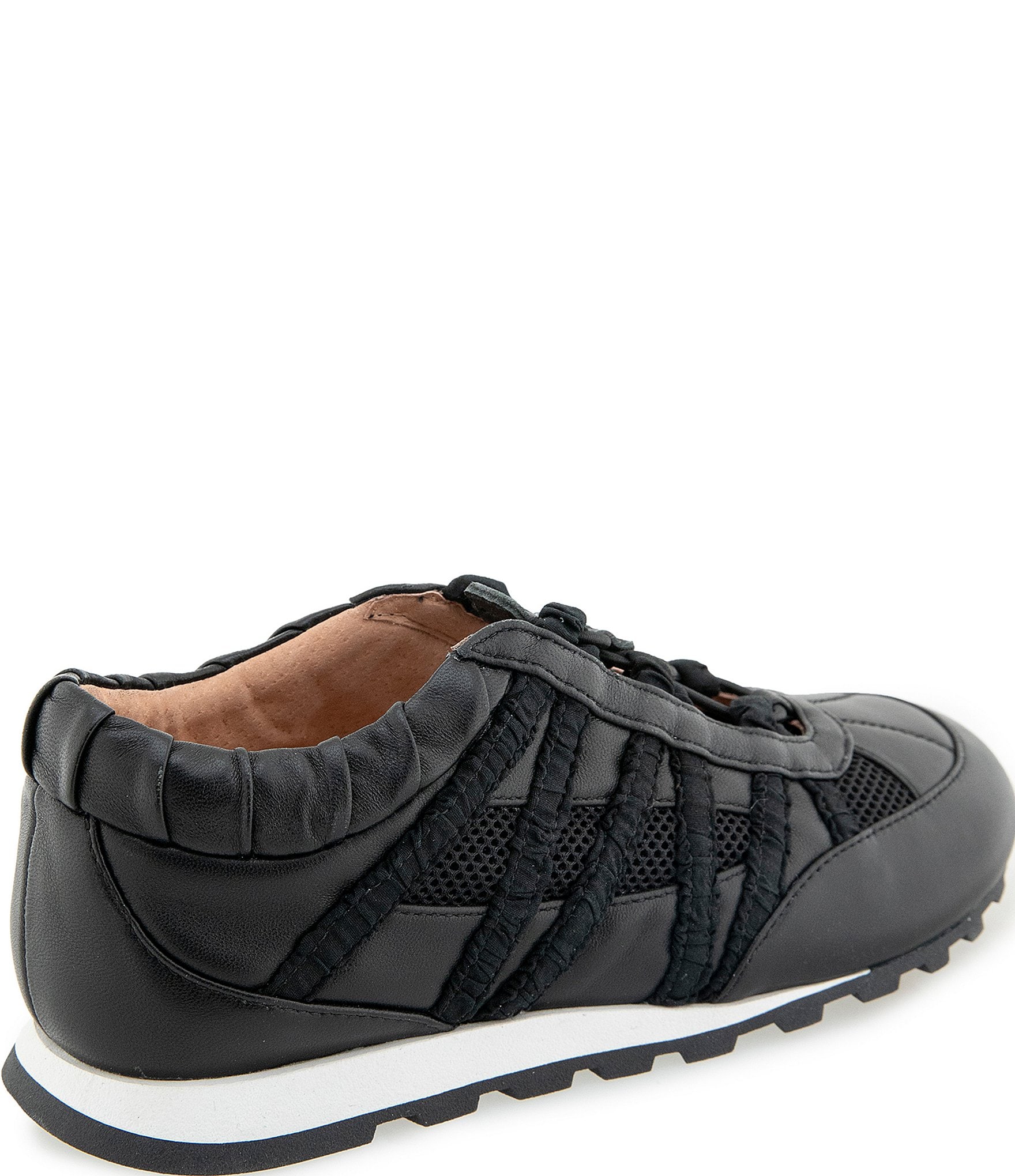 Jambu Women's Nadia Leather Bungee Lace Sneakers